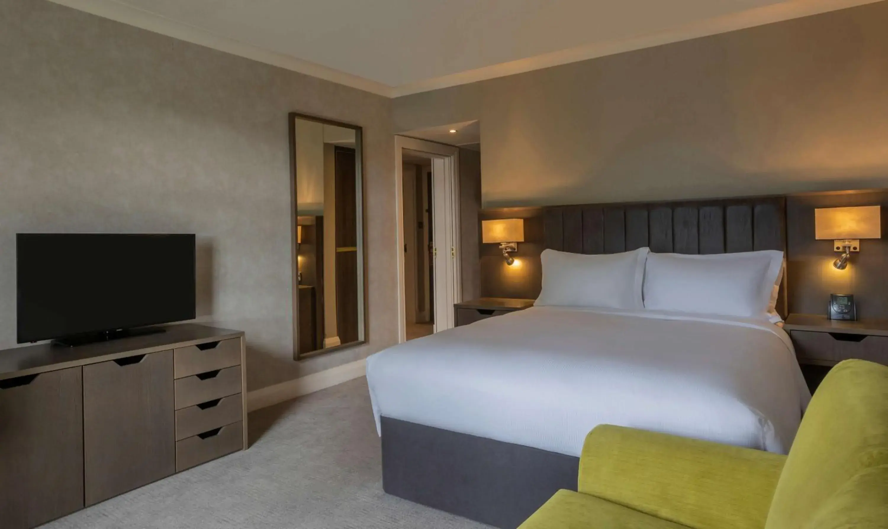 Bed in Hilton Dublin Bed in Hilton Dublin