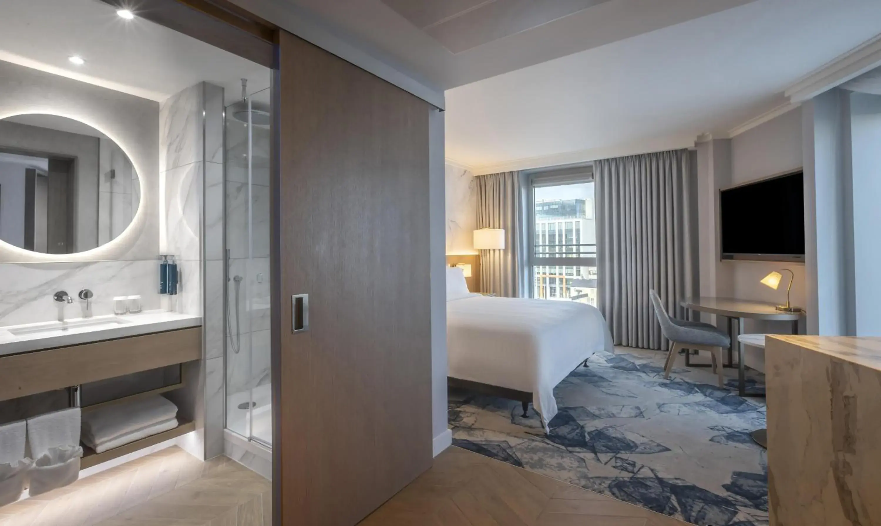 Bed in Hilton Dublin Bed in Hilton Dublin