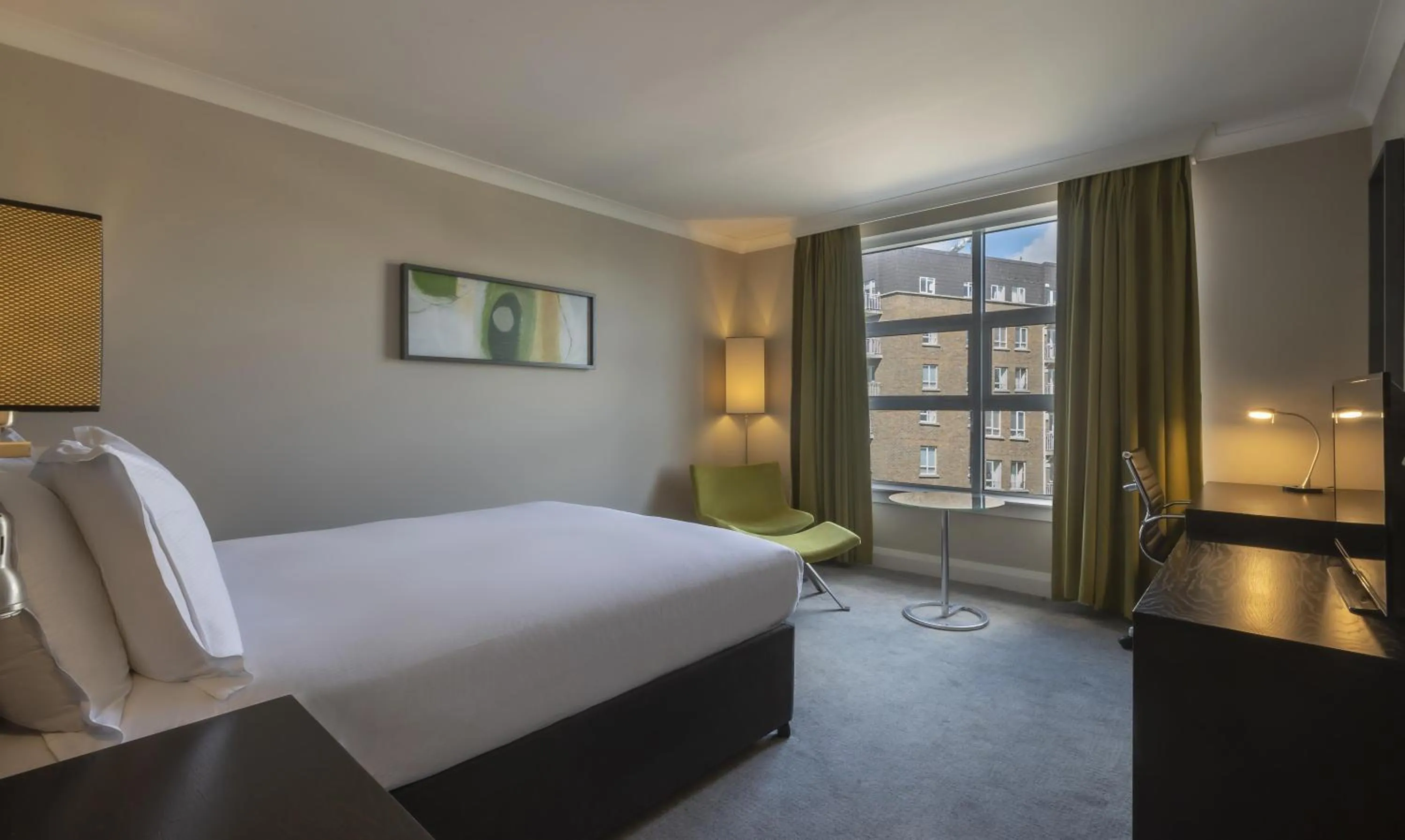 Bed in Hilton Dublin