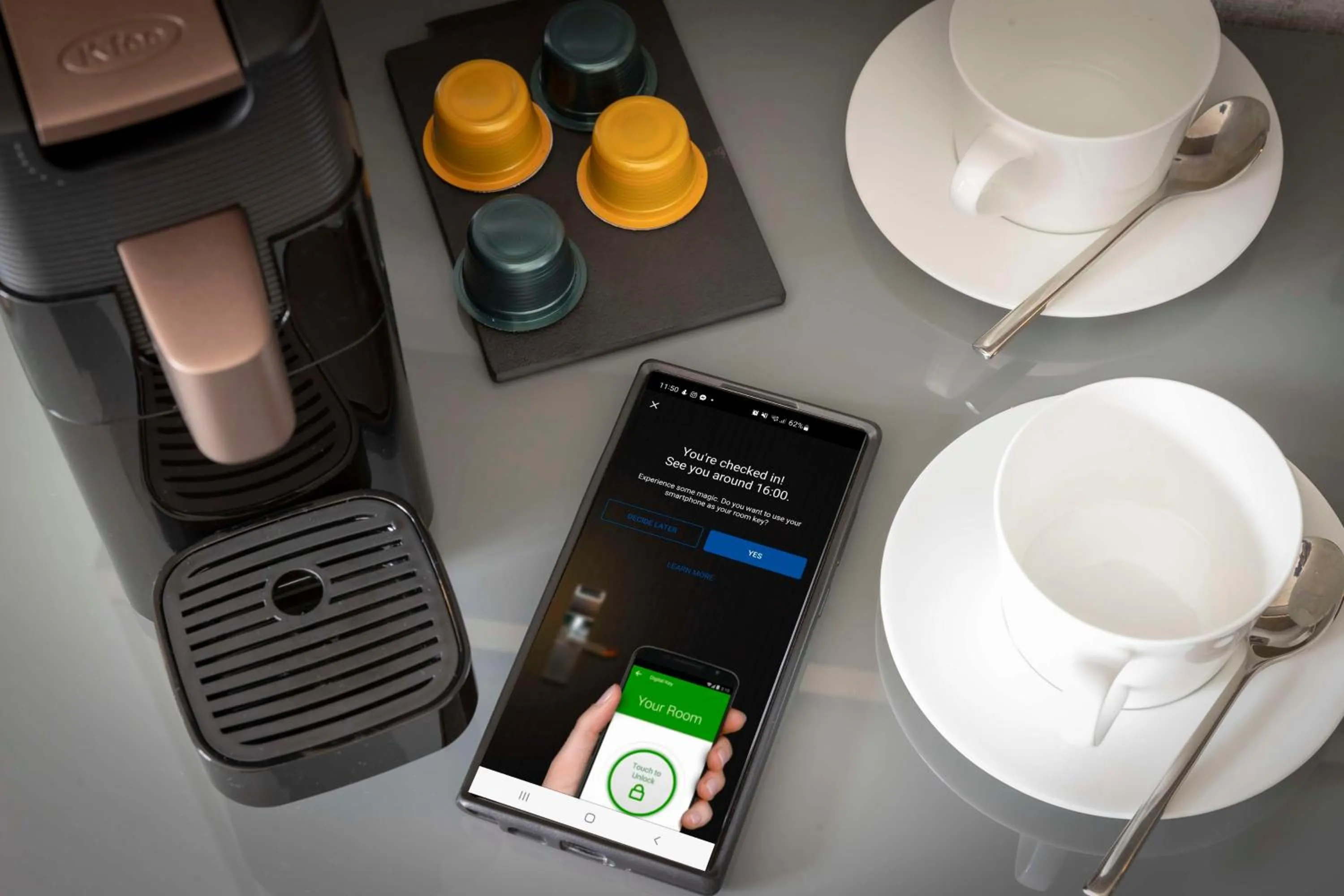 Bedroom in Hilton Dublin