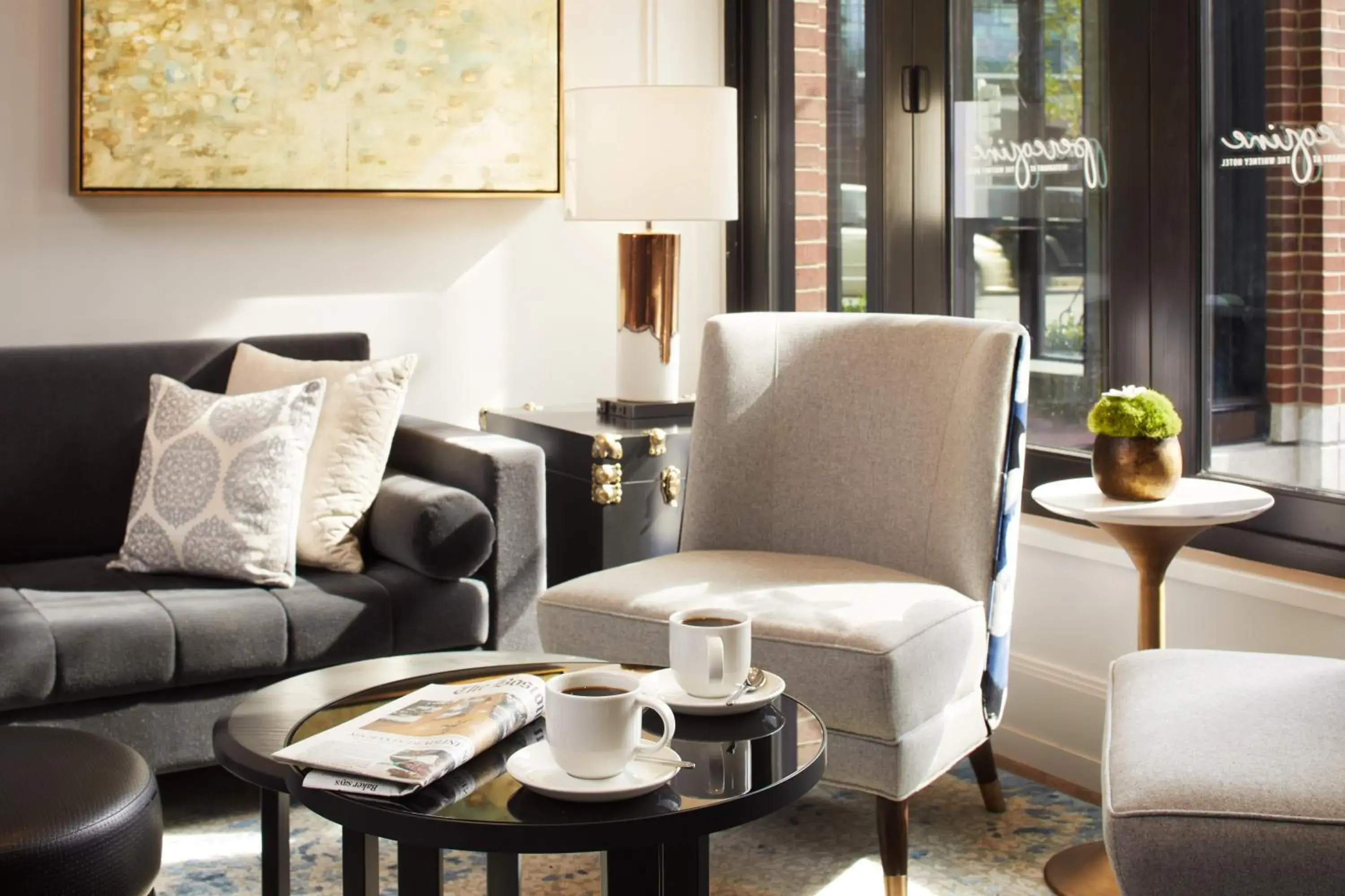 Lobby or reception in The Whitney Hotel Boston Lobby or reception in The Whitney Hotel Boston