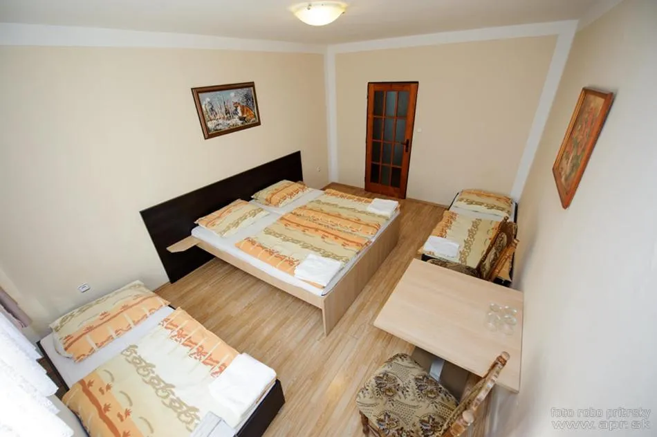 Bed in Horský hotel Eva