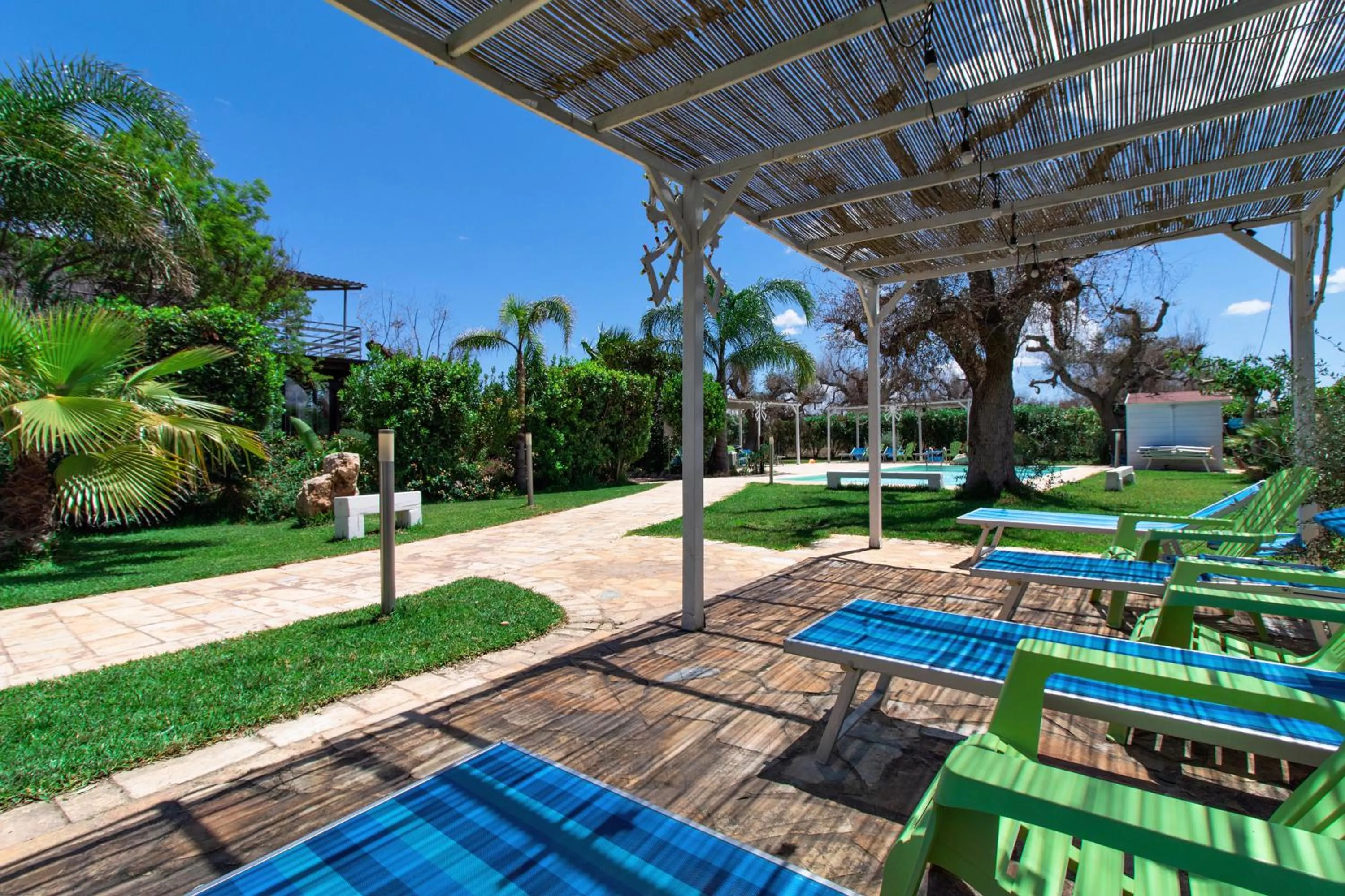 Patio in Villa Ghetta Country House