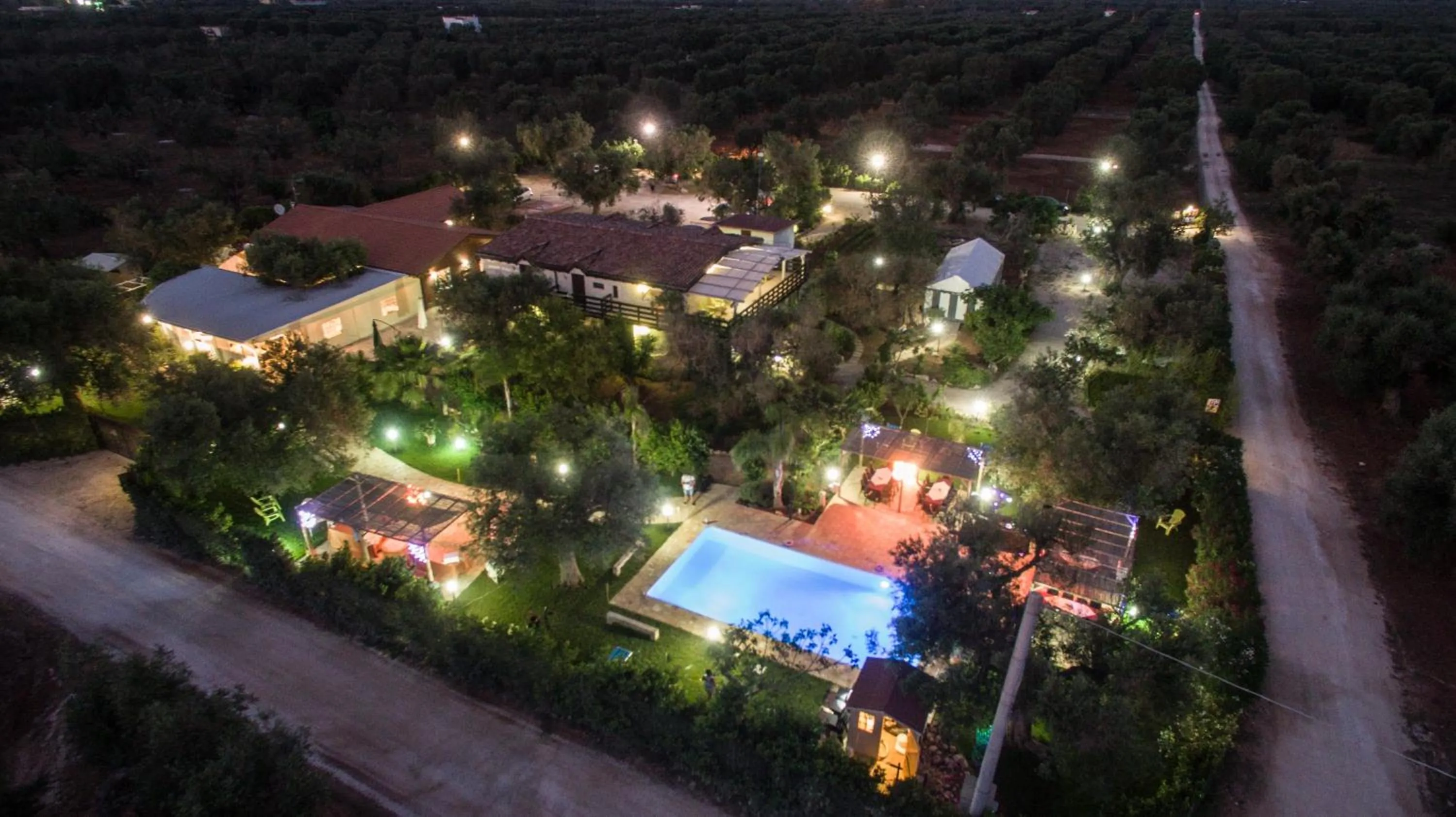 Night in Villa Ghetta Country House