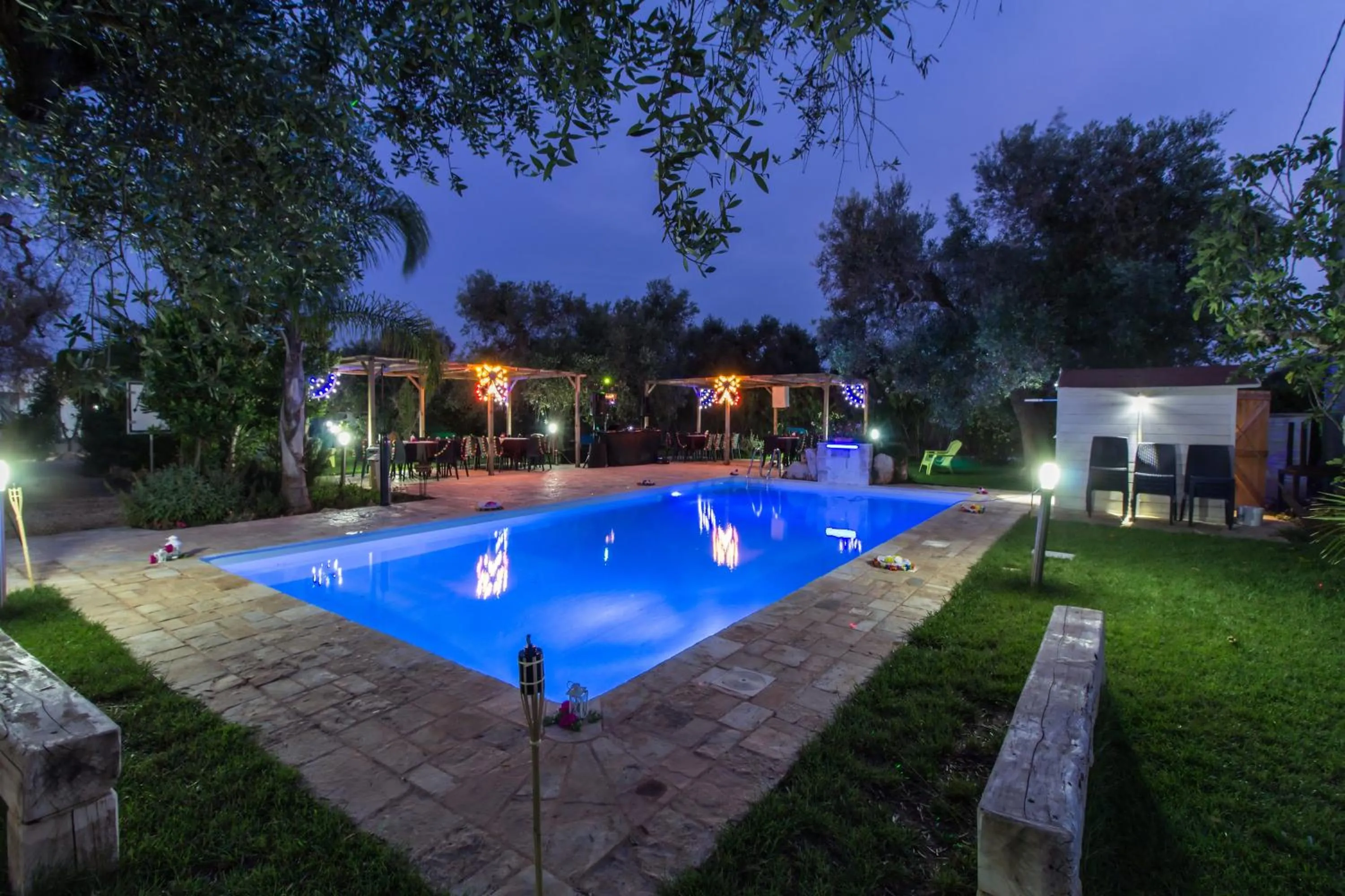 Swimming pool in Villa Ghetta Country House