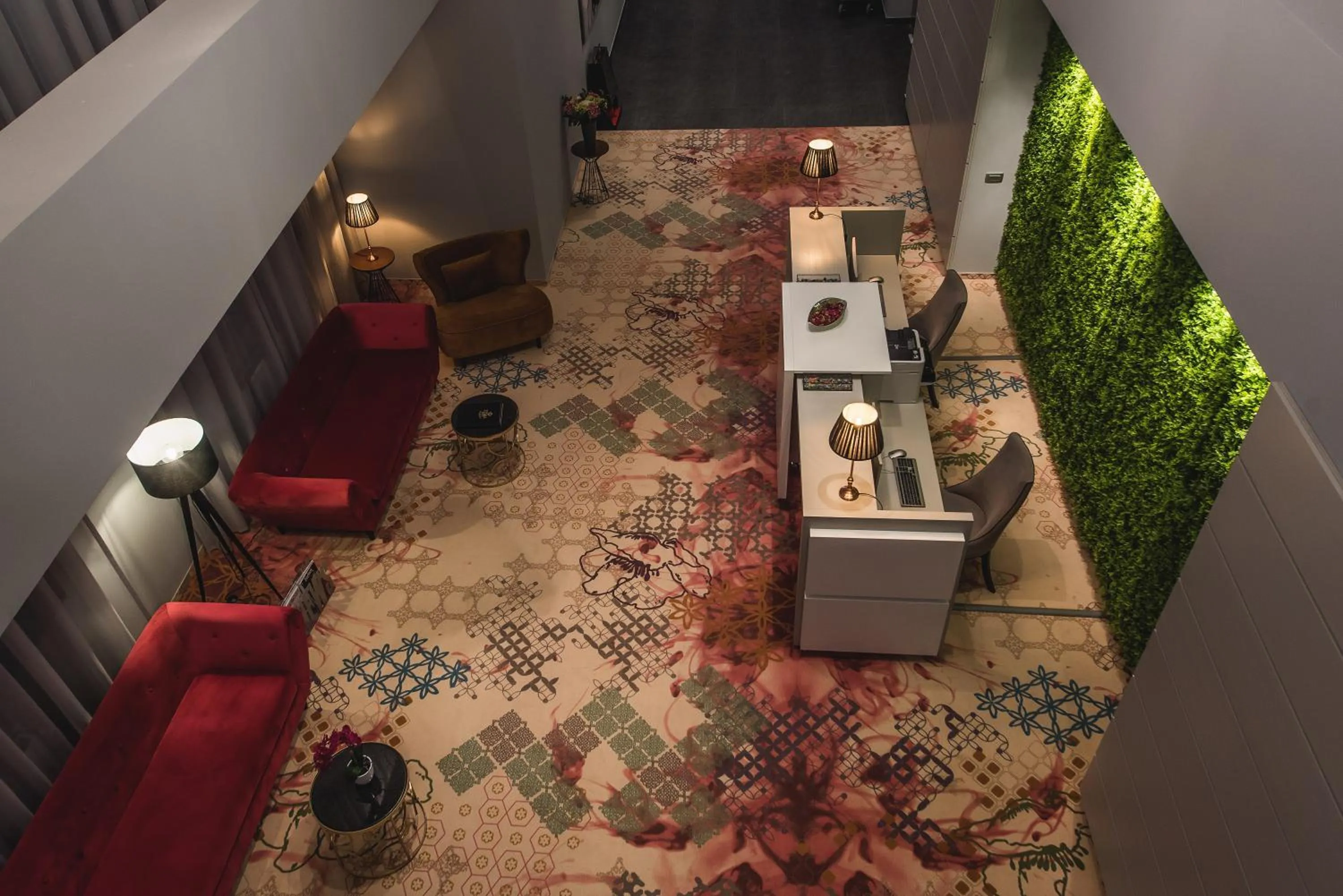 Lobby or reception in Hotel Edma