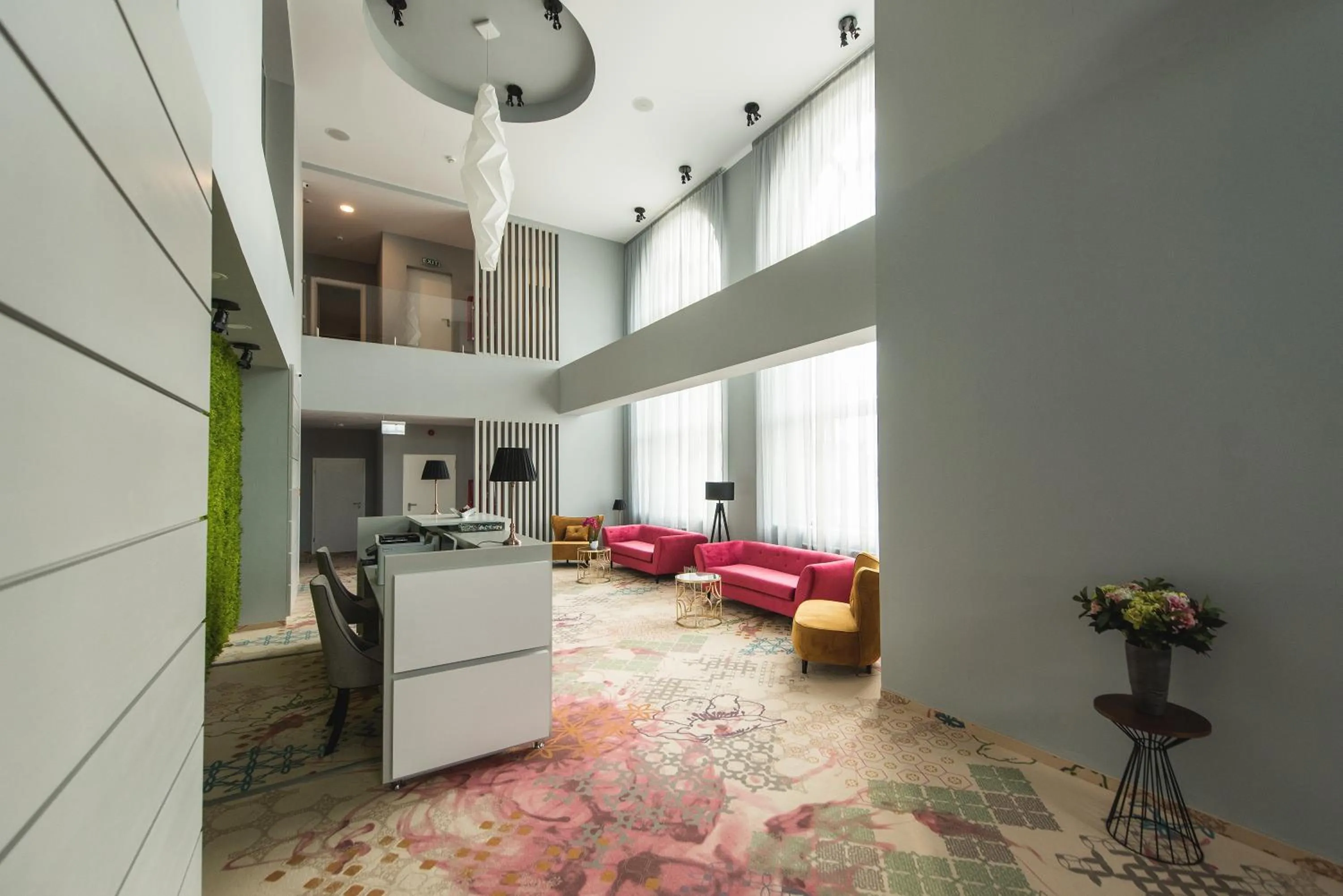 Lobby or reception in Hotel Edma