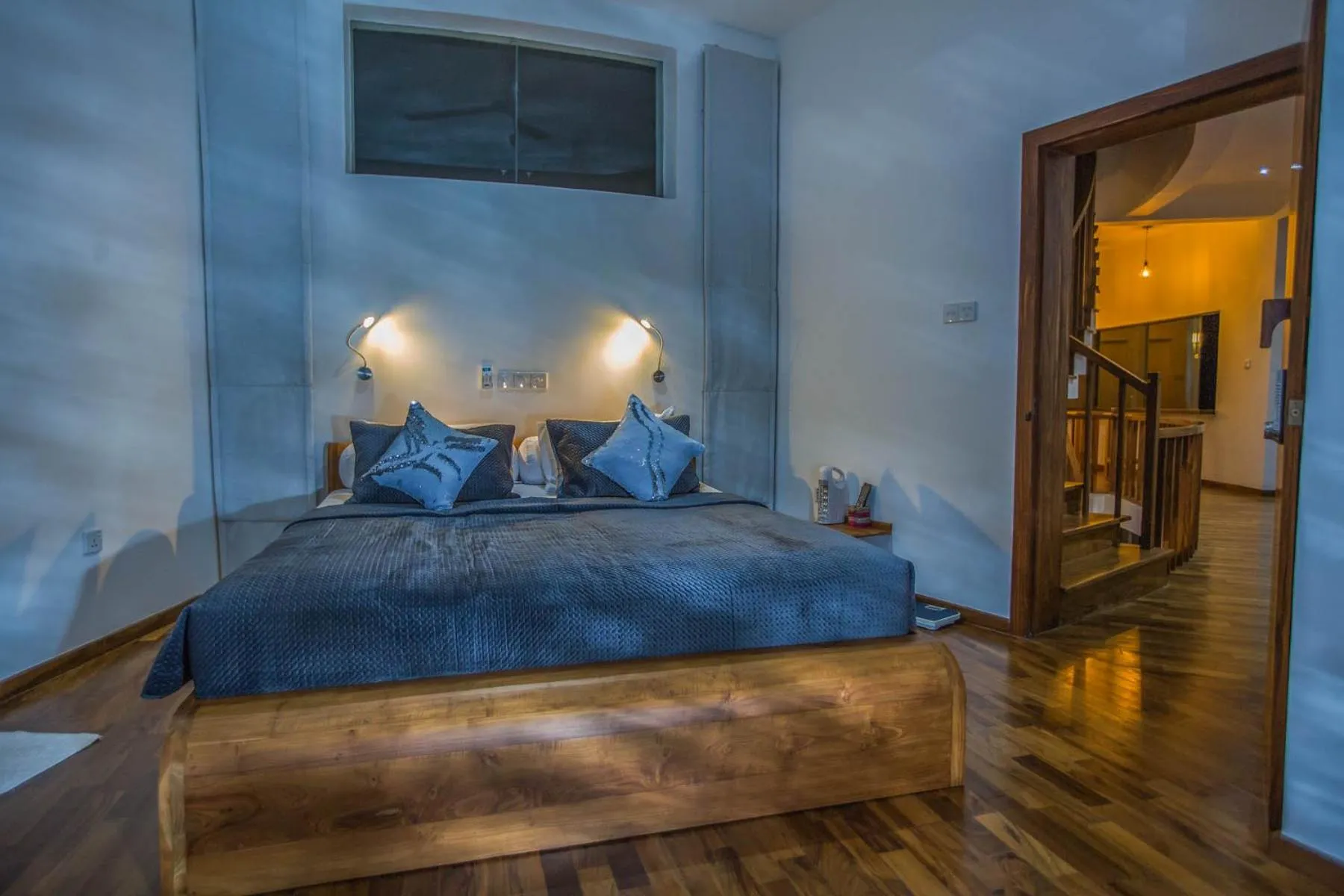 Bed in Villa Vajrapani