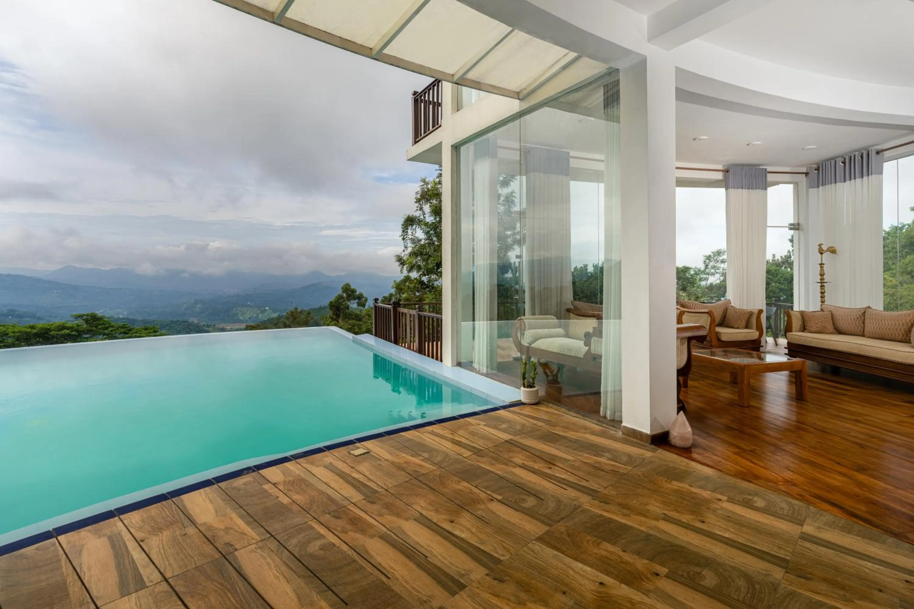 Seating area in Villa Vajrapani