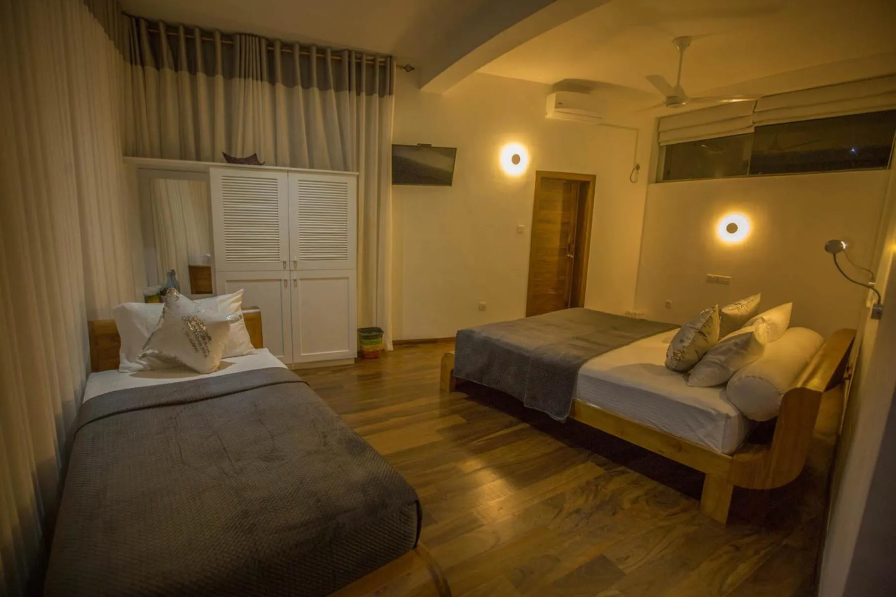 Bed in Villa Vajrapani