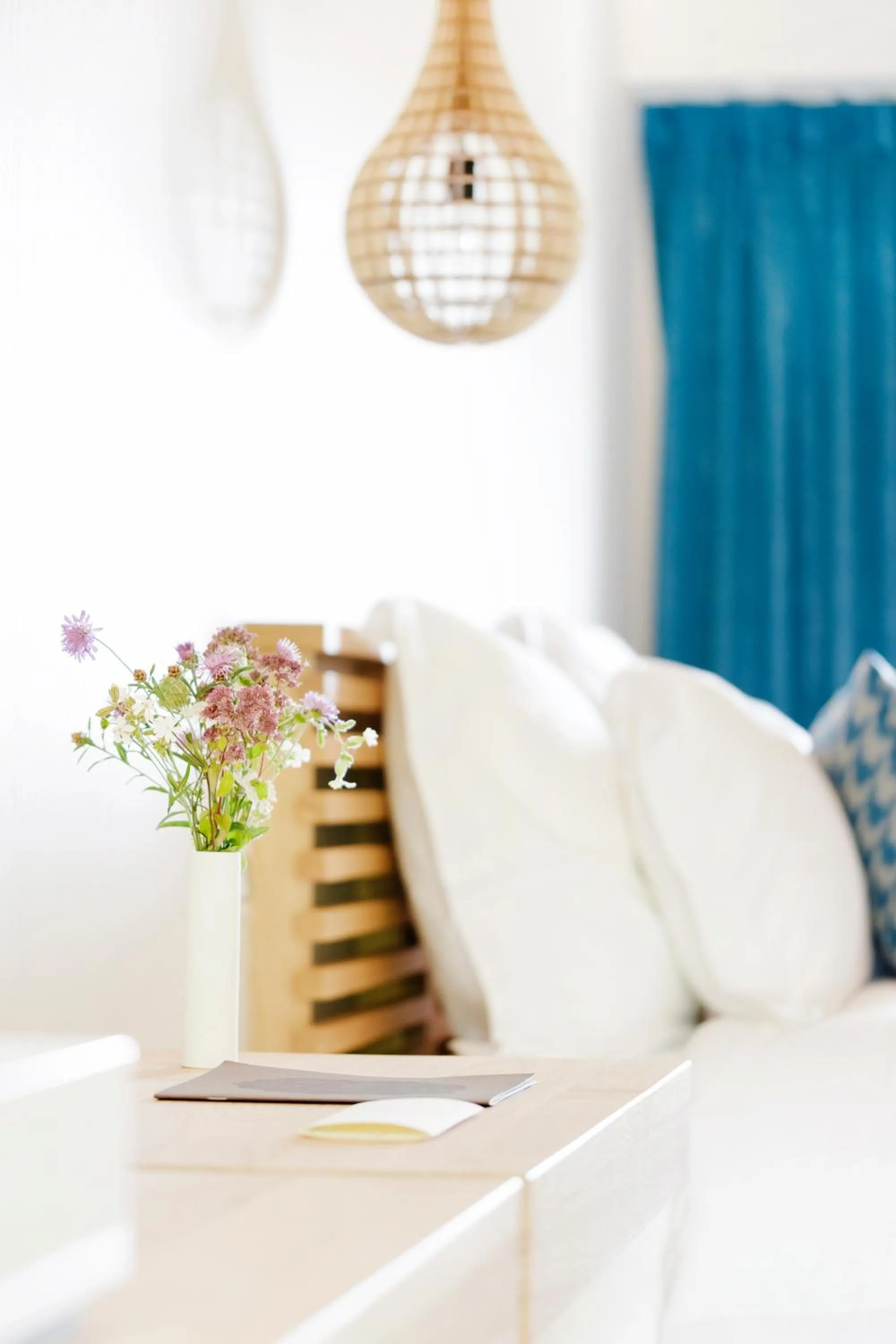 Bed in Hôtel & Restaurant Le Pré