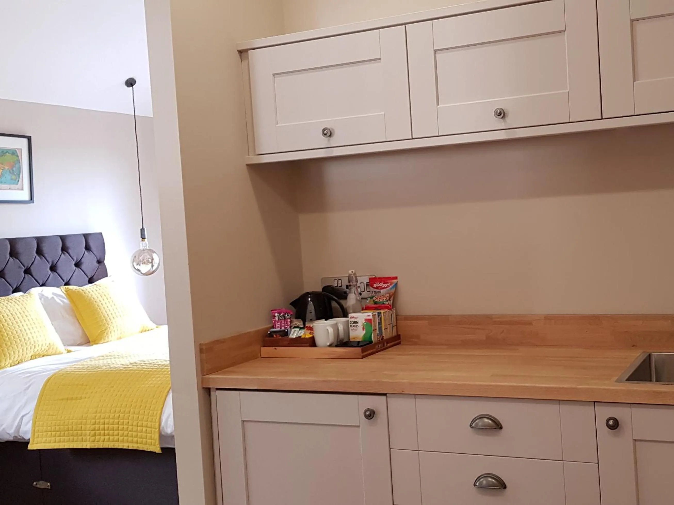 Bedroom in The Bowes Hotel