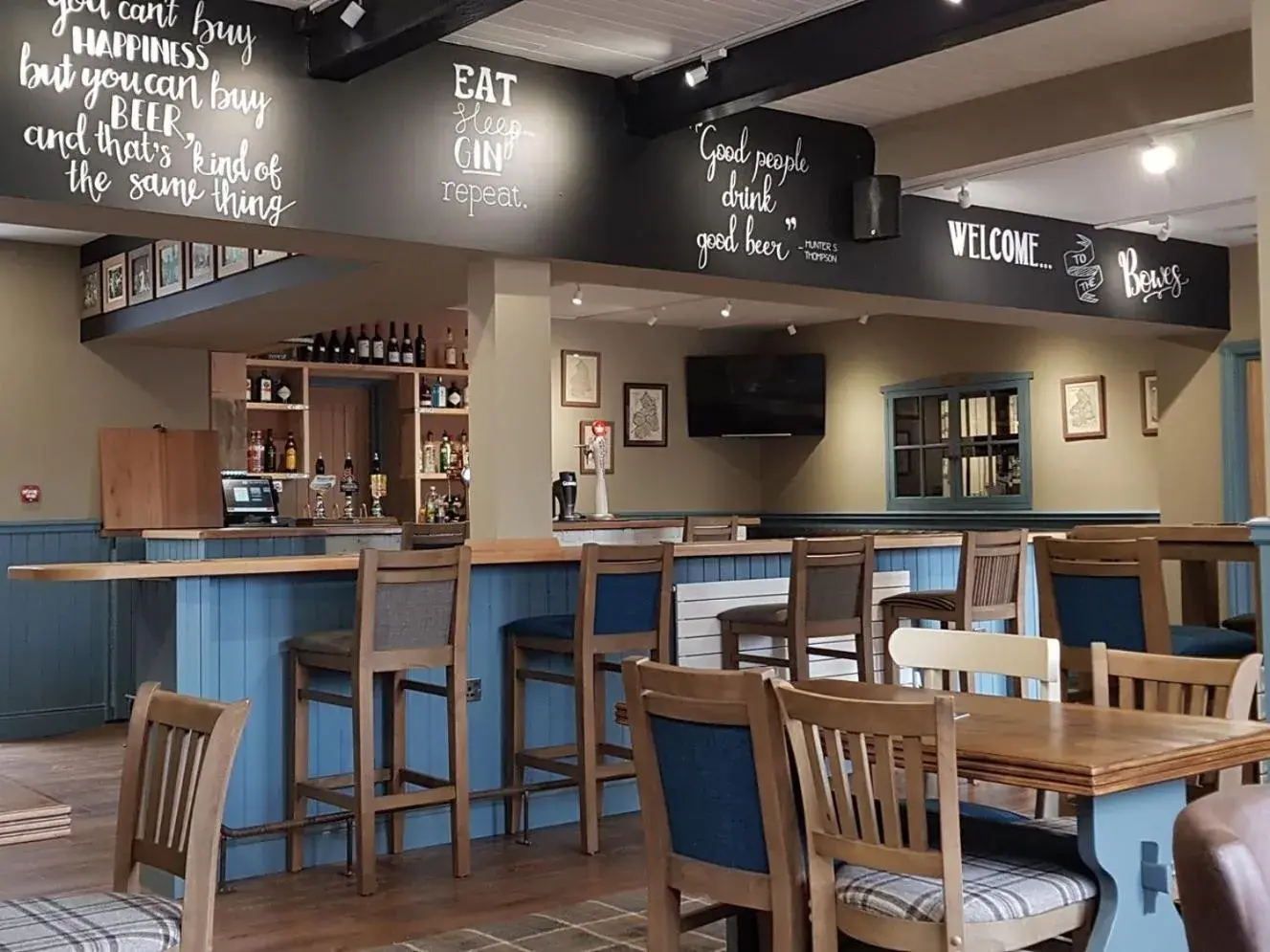 Lounge or bar in The Bowes Hotel Lounge or bar in The Bowes Hotel