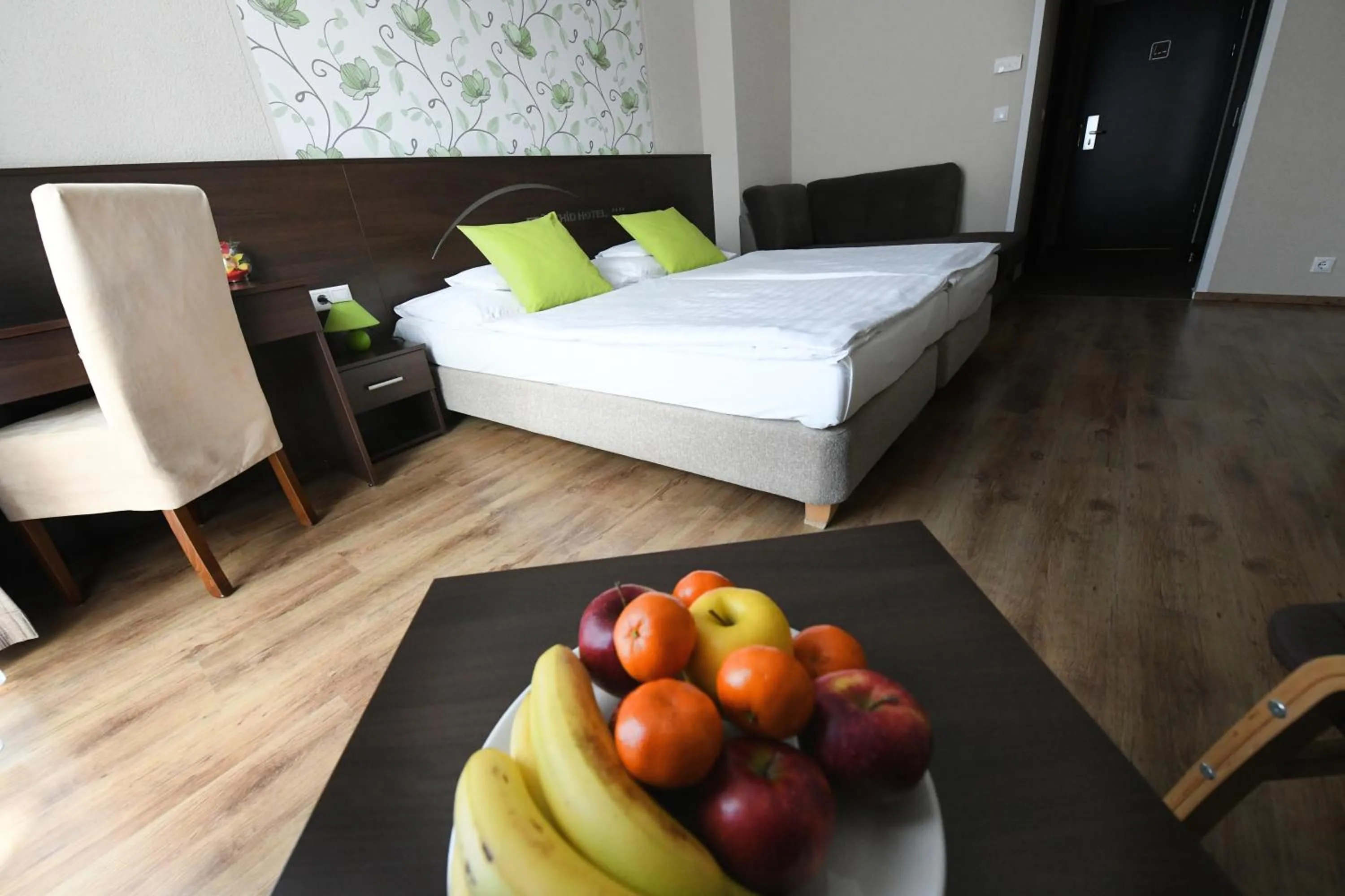 Bed in Ezüsthíd Hotel