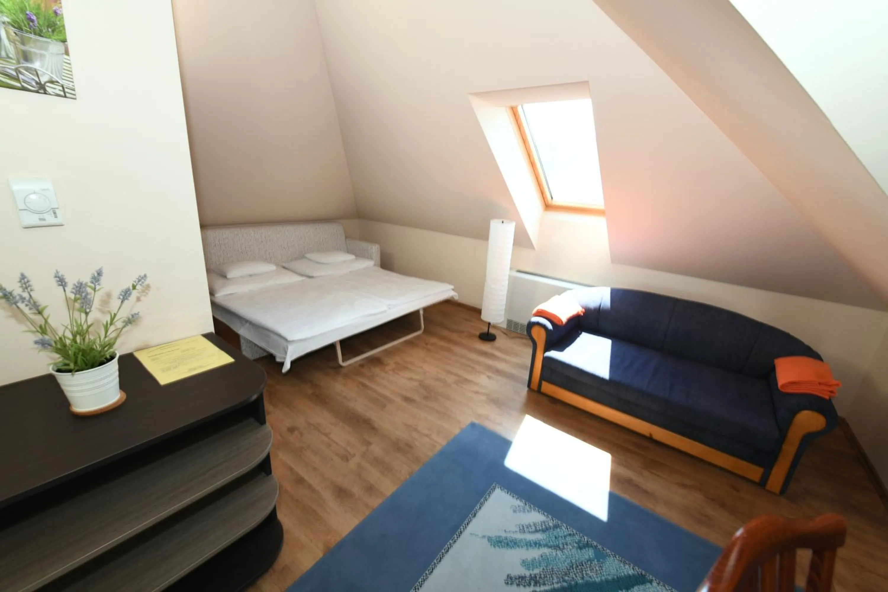 Bed in Ezüsthíd Hotel