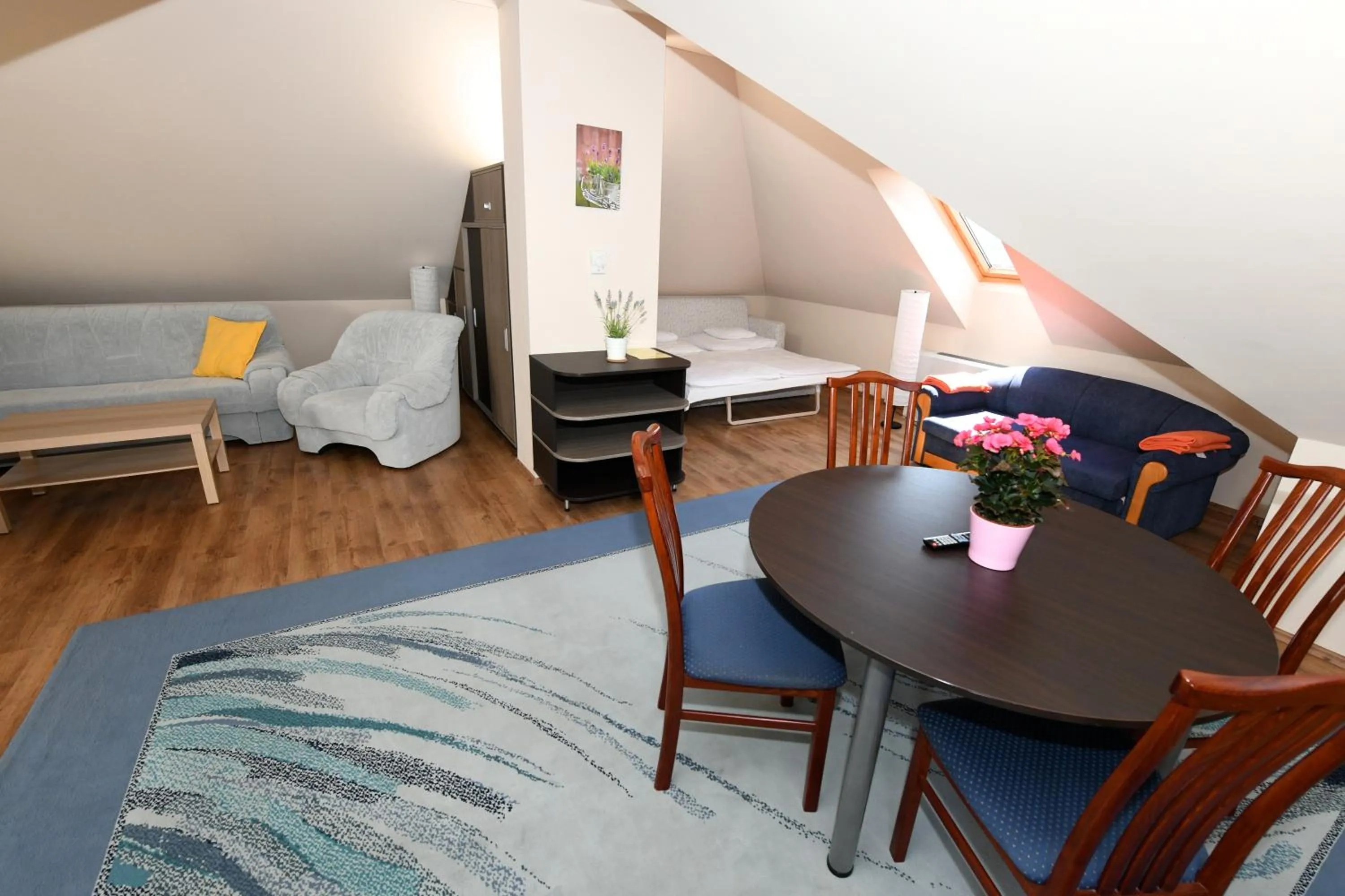 Bed in Ezüsthíd Hotel