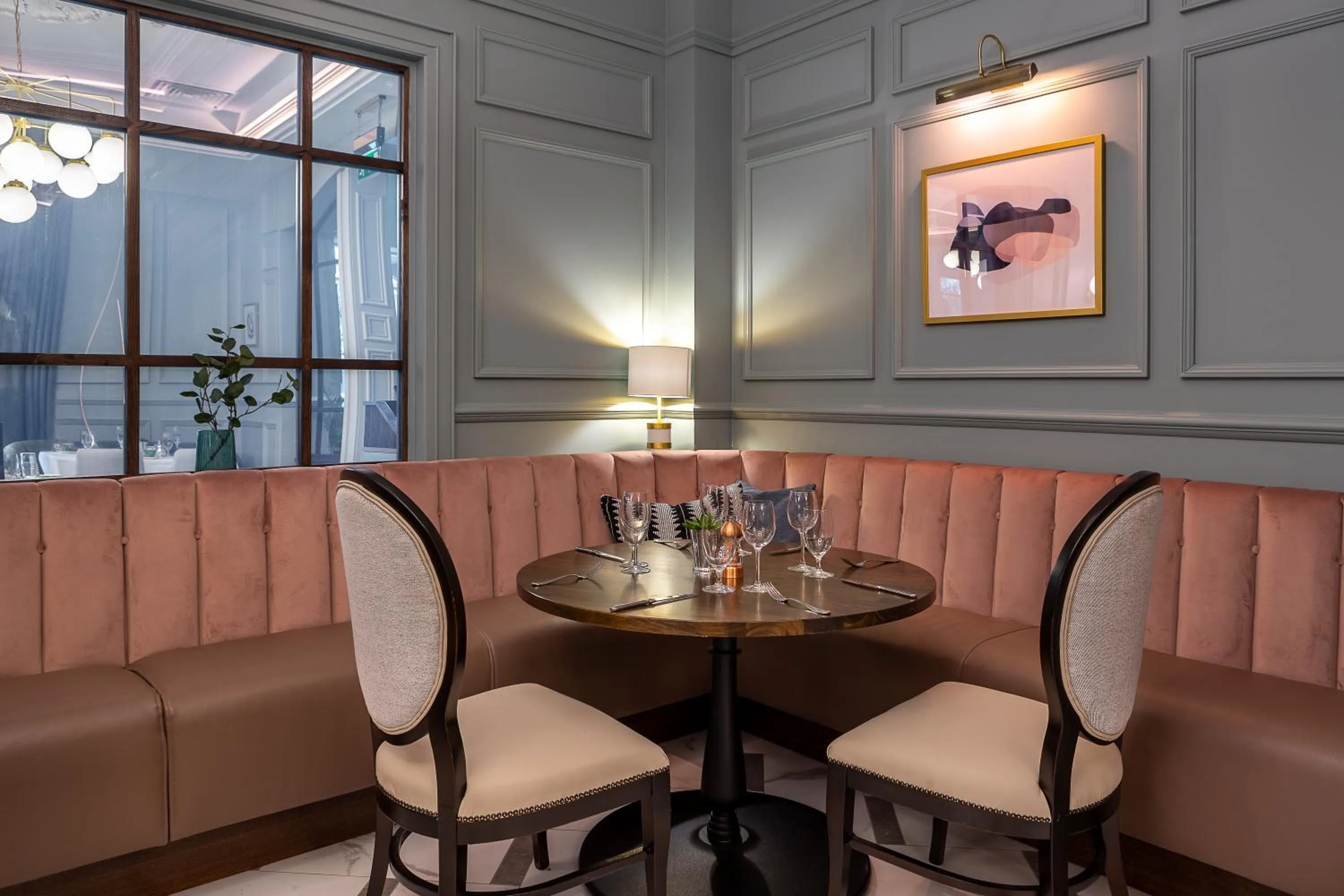 Dining area in The Heritage