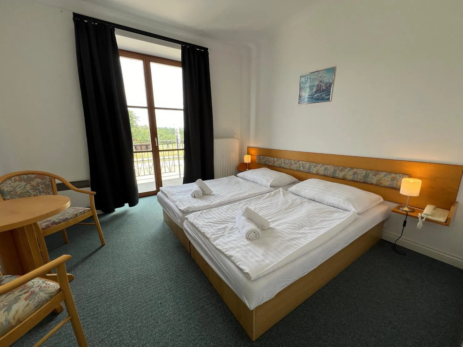 Balcony/Terrace in Hotel Sloup