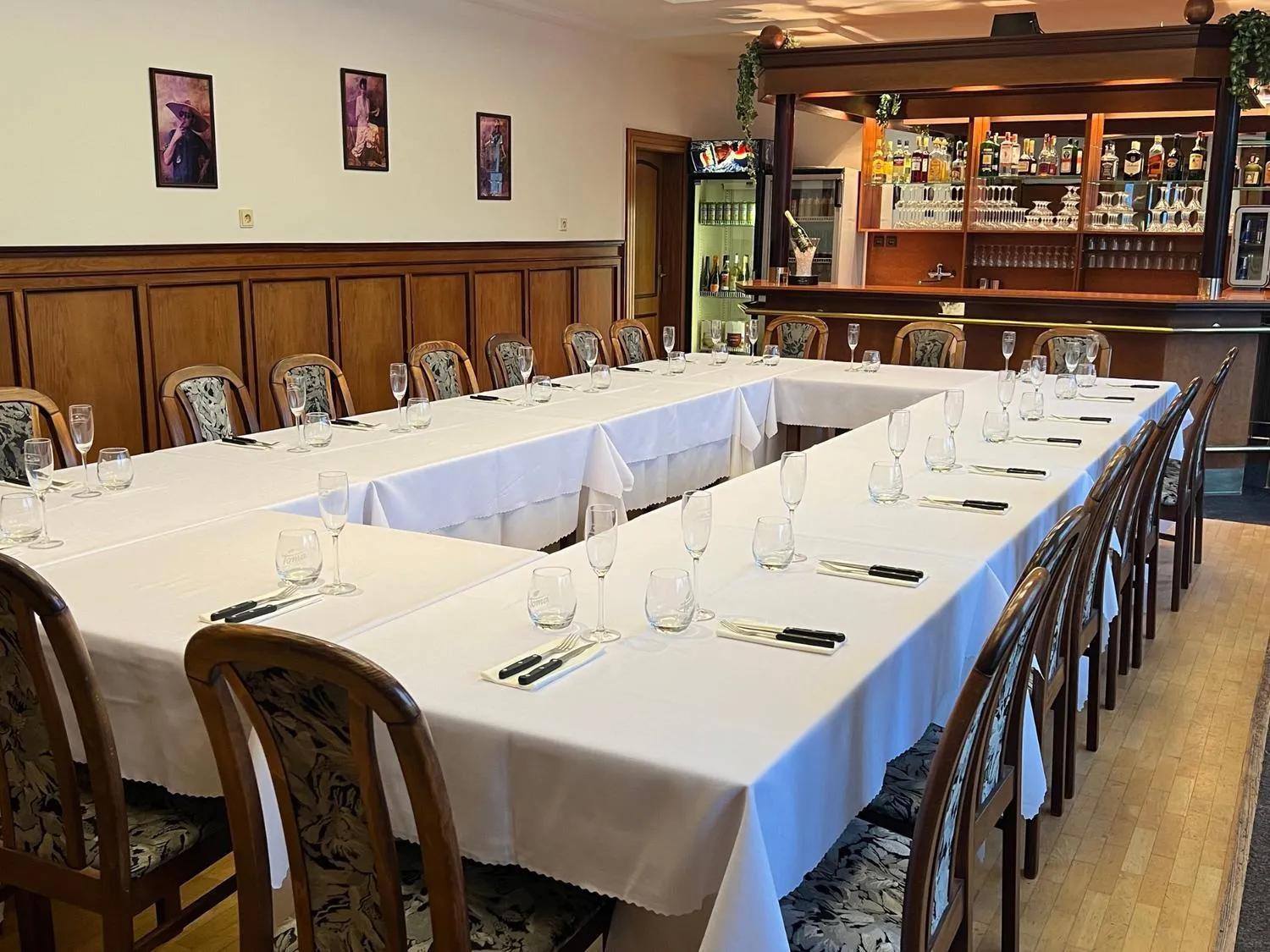 Communal lounge/ TV room in Hotel Sloup