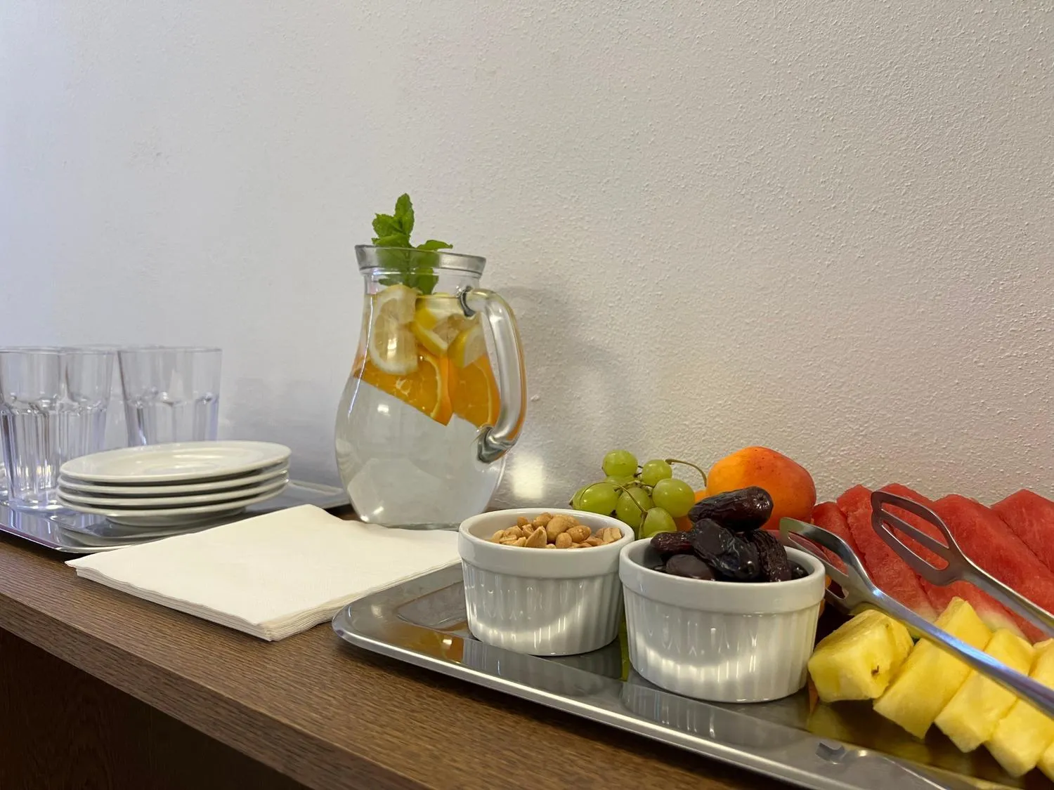 Food close-up in Hotel Sloup