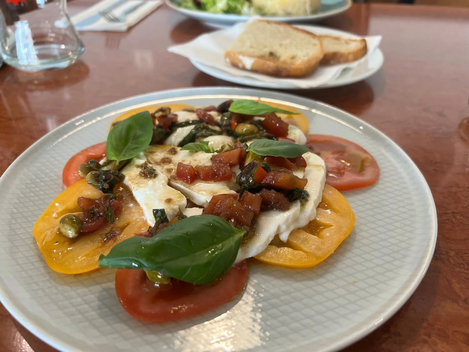 Food close-up in Hotel Sloup