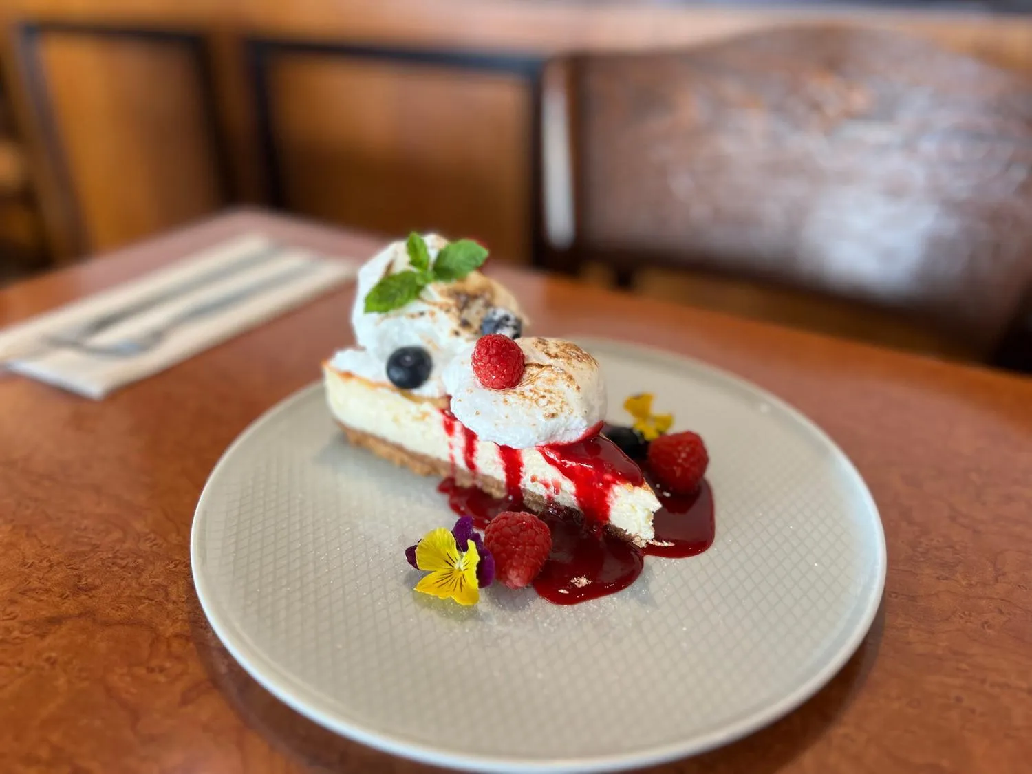 Food close-up in Hotel Sloup