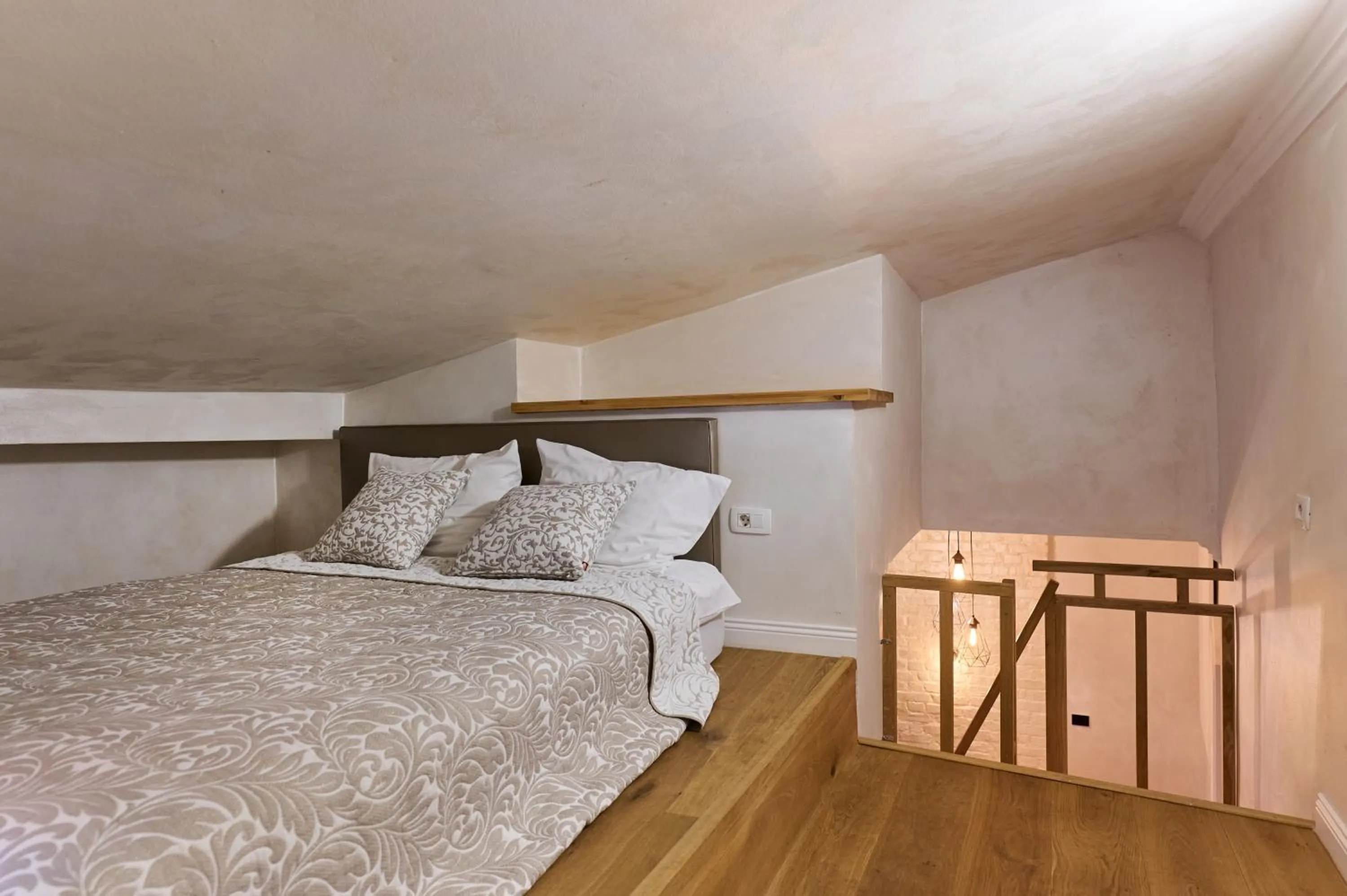 Bed in Hiša Ančka, Boutique Hotel & Maja Rooms