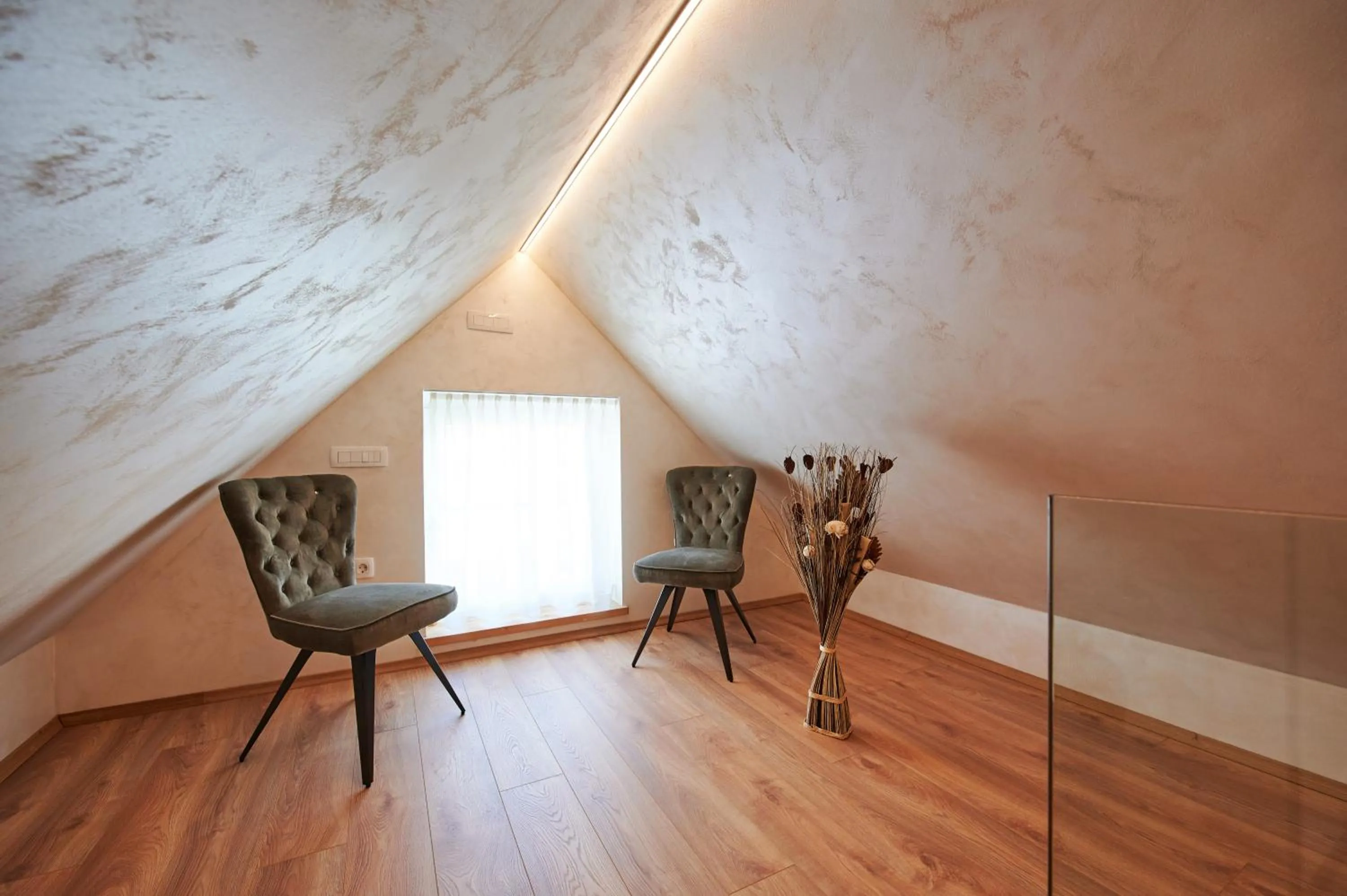 Seating area in Hiša Ančka, Boutique Hotel & Maja Rooms