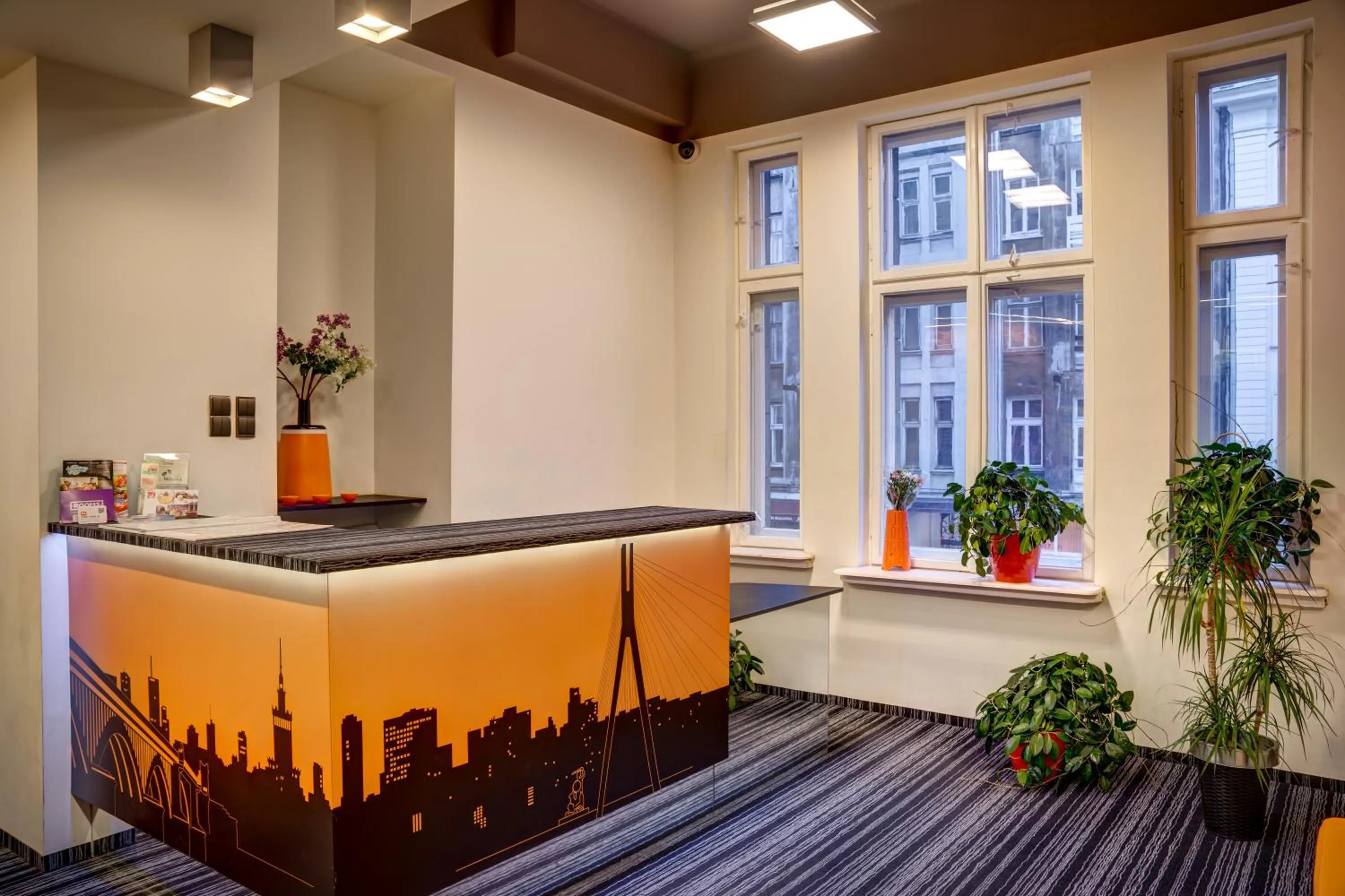 Lobby or reception in Planet Hostel