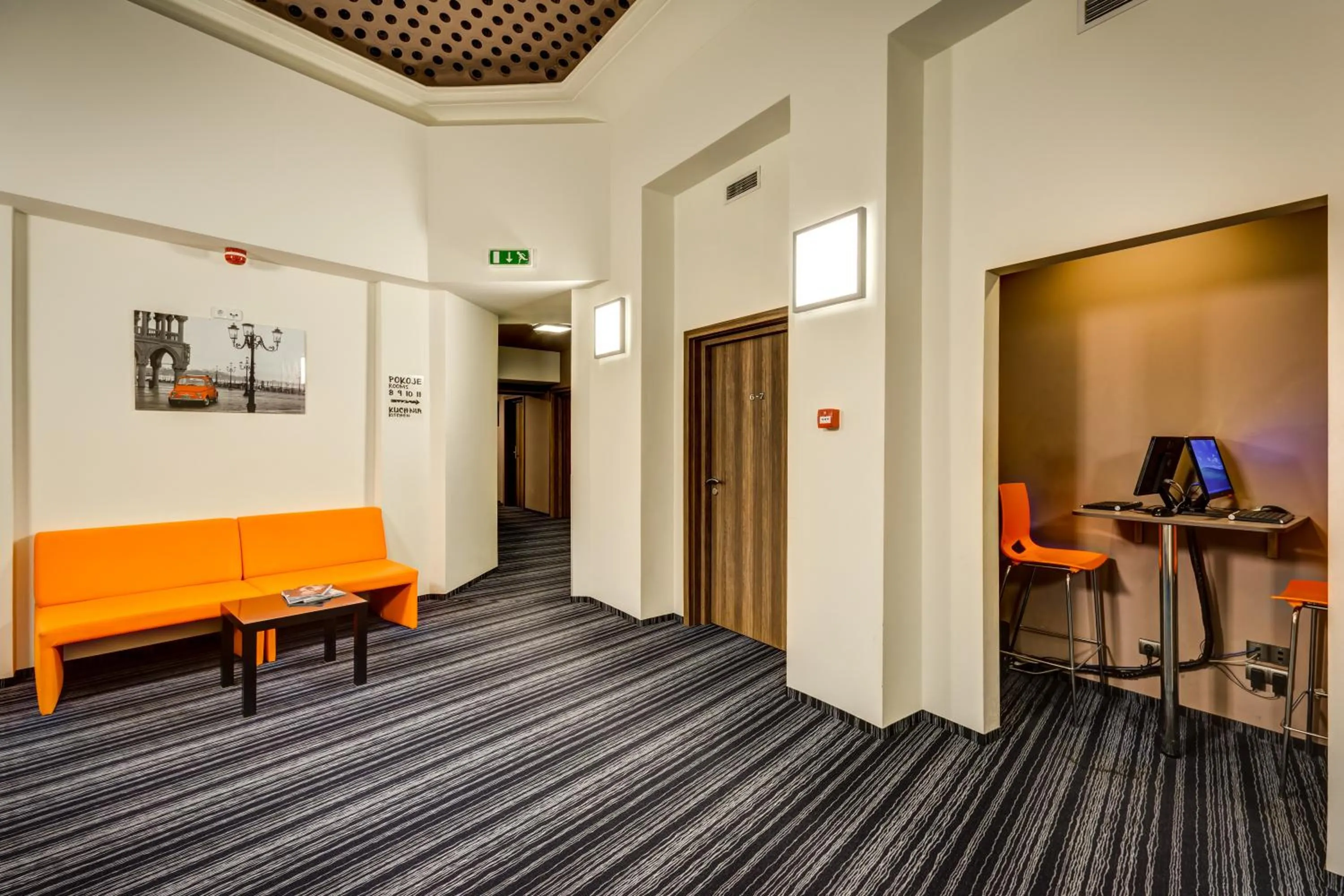 Lobby or reception in Planet Hostel