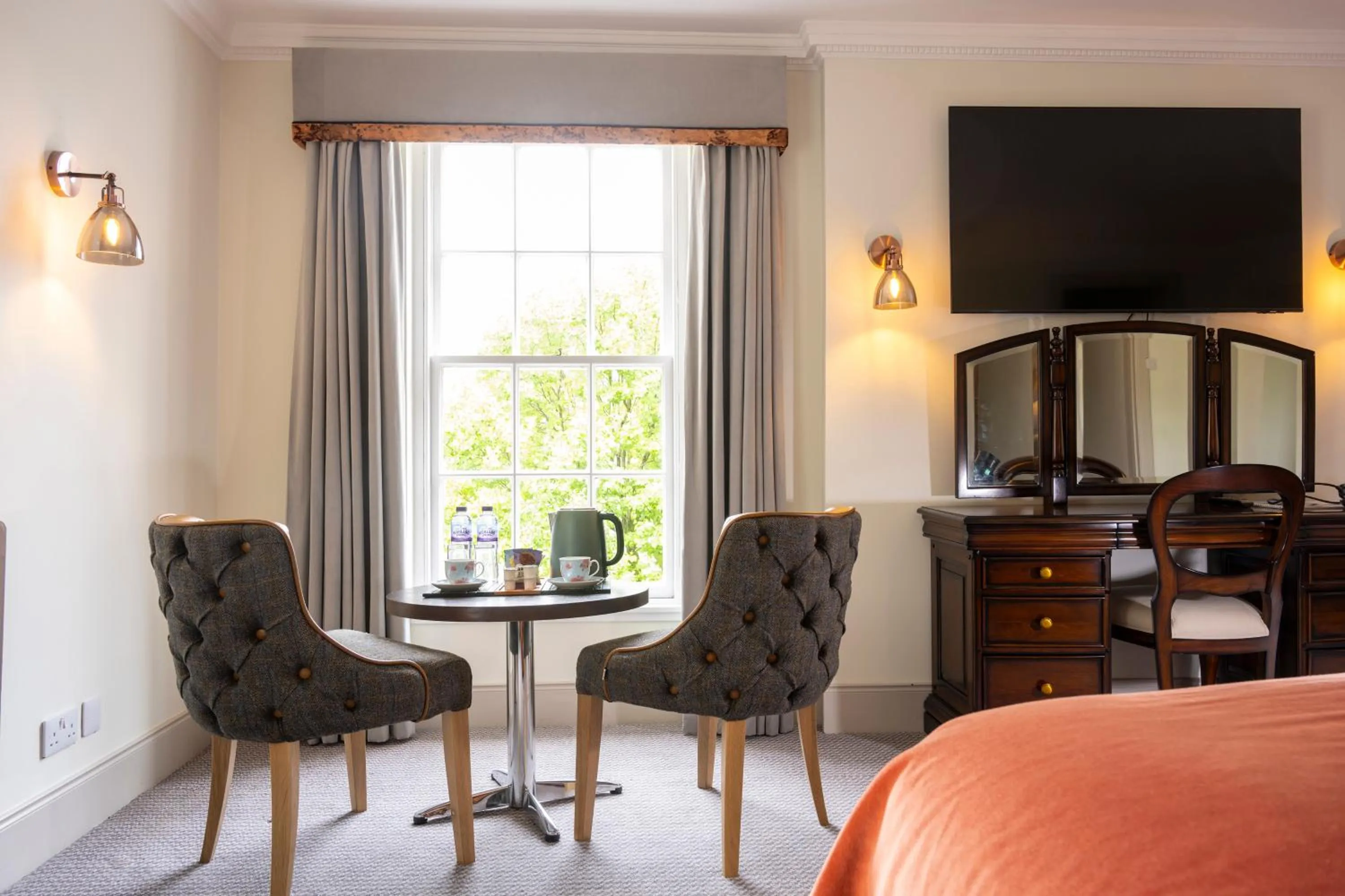 Seating area in Knipoch House Hotel