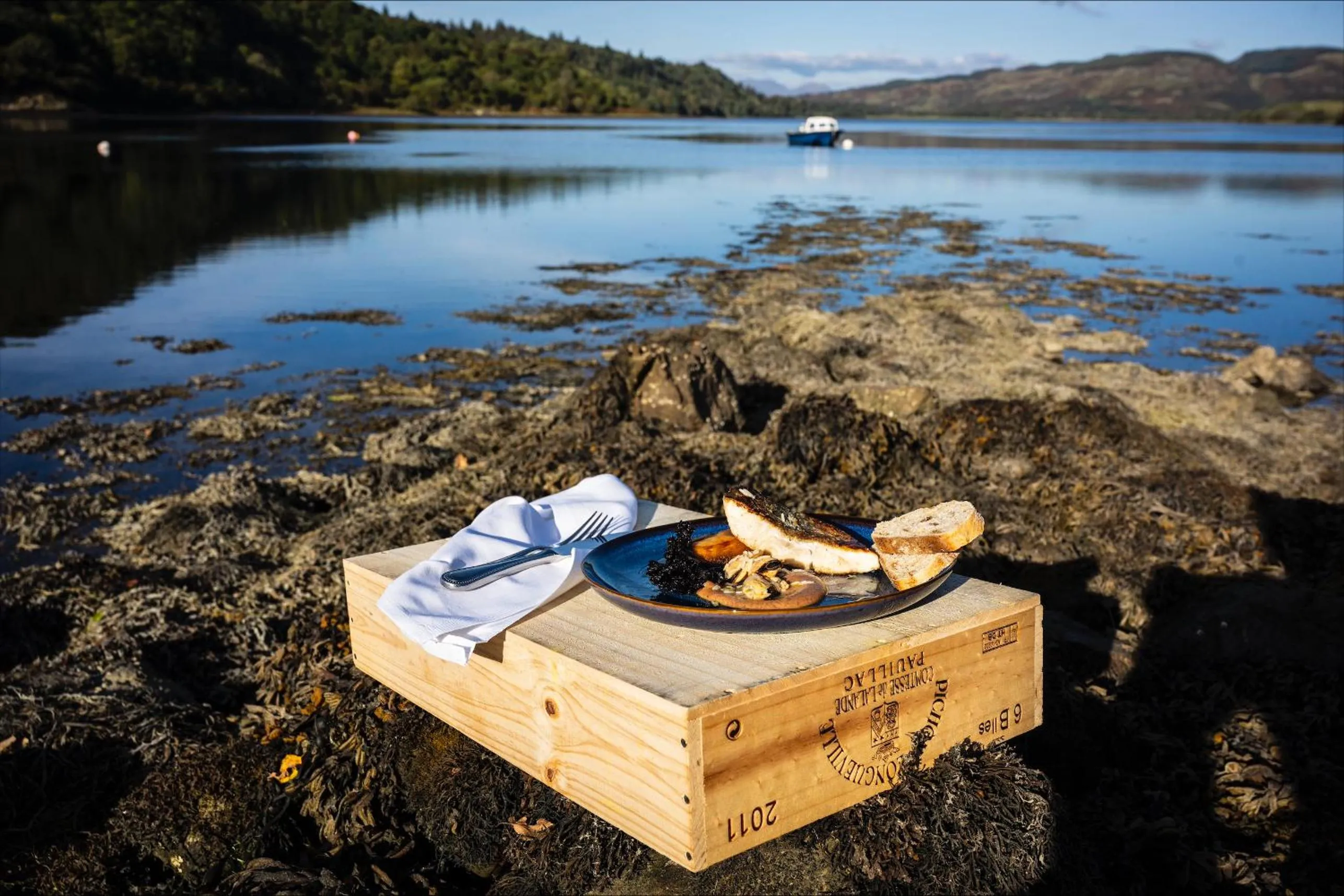 Food in Knipoch House Hotel