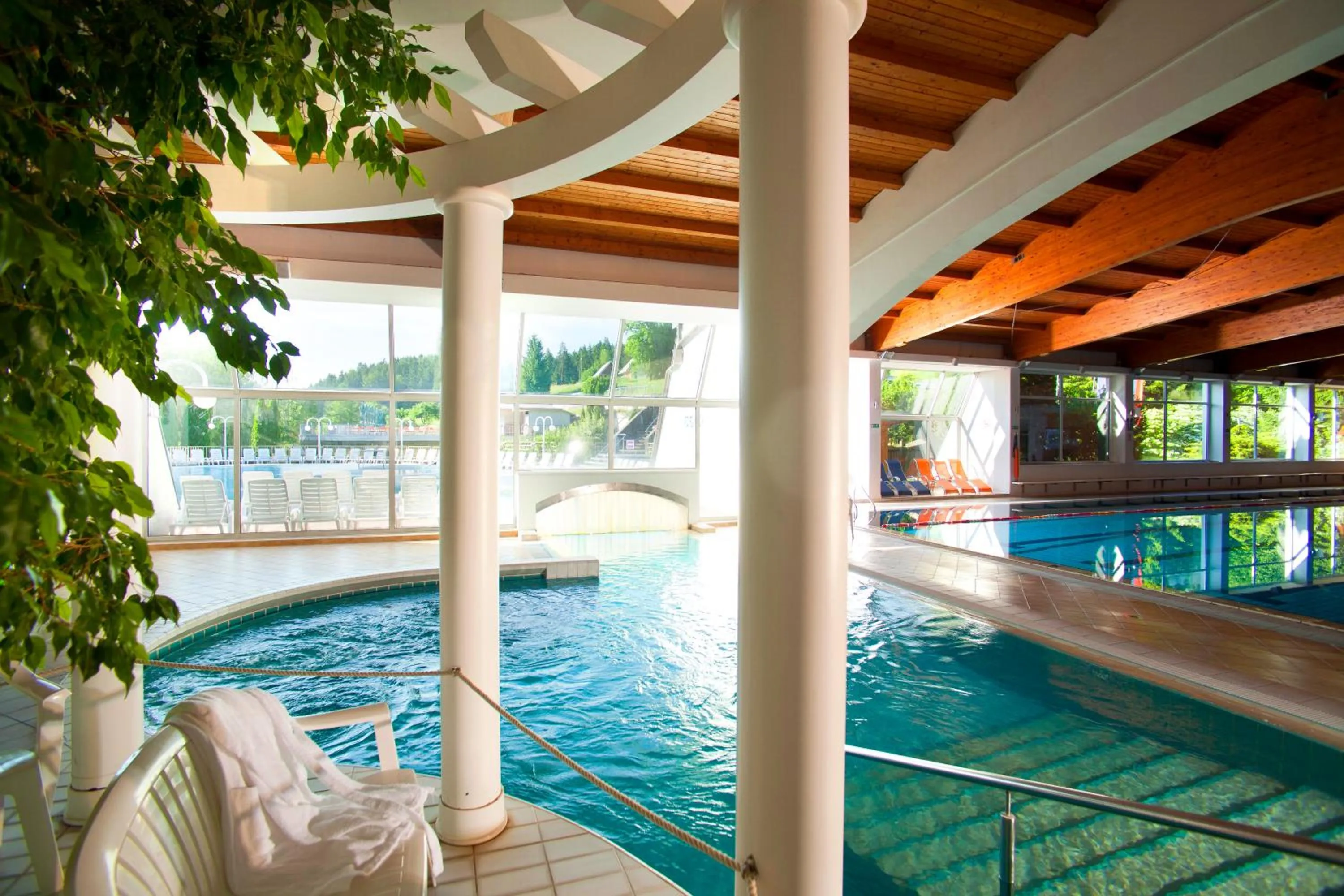 Pool view in Terme Topolsica - Hotel Vesna