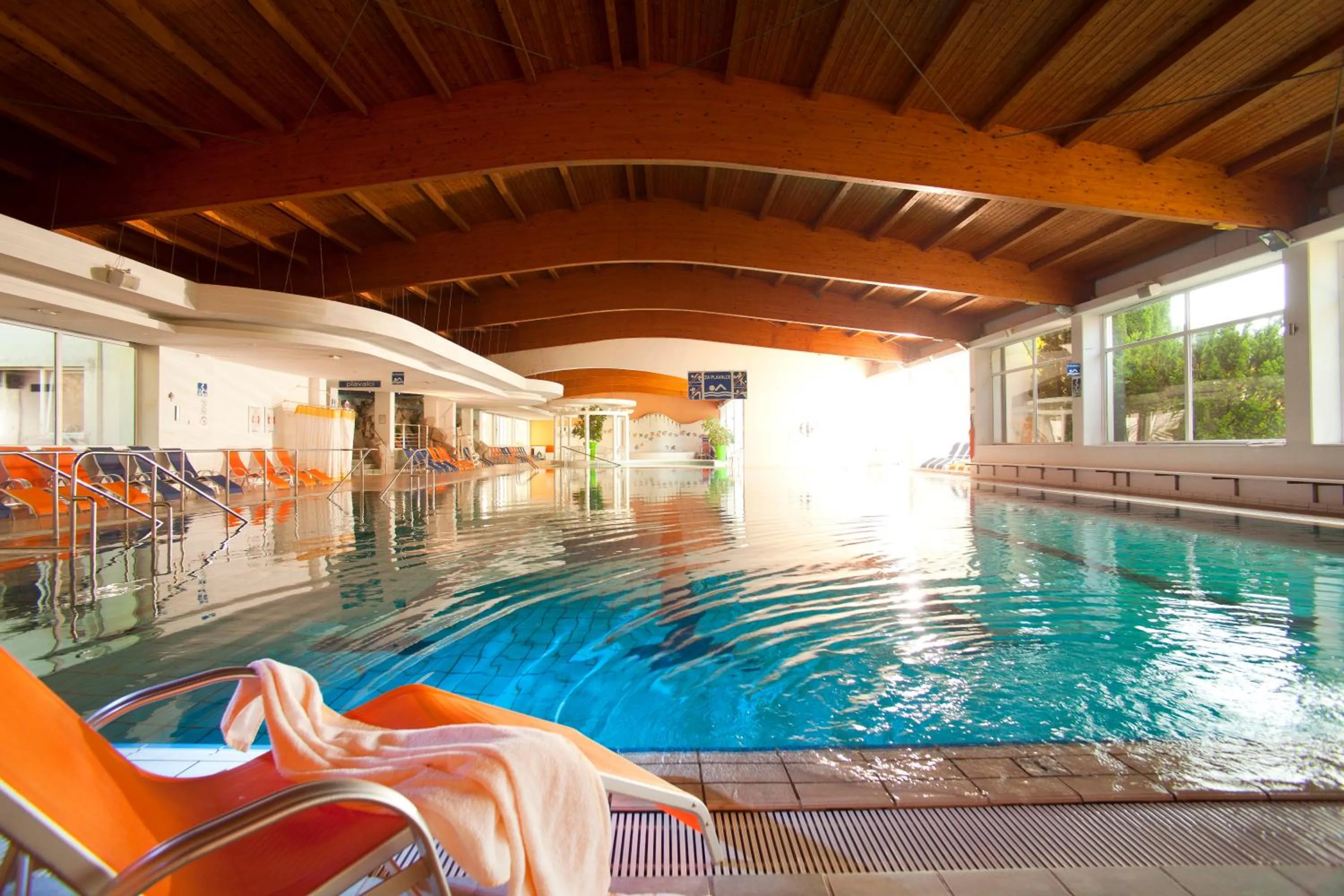 Pool view in Terme Topolsica - Hotel Vesna