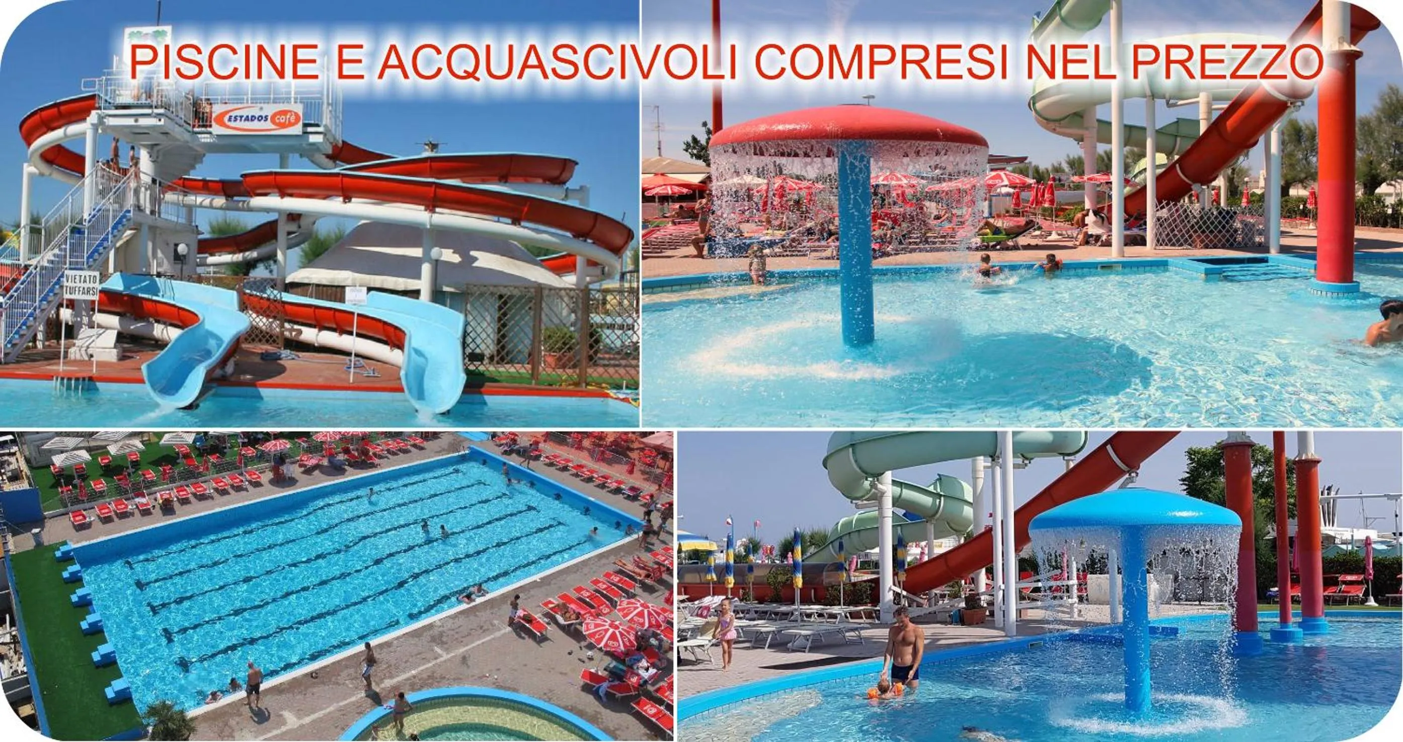Aqua park in Villa Lavinia