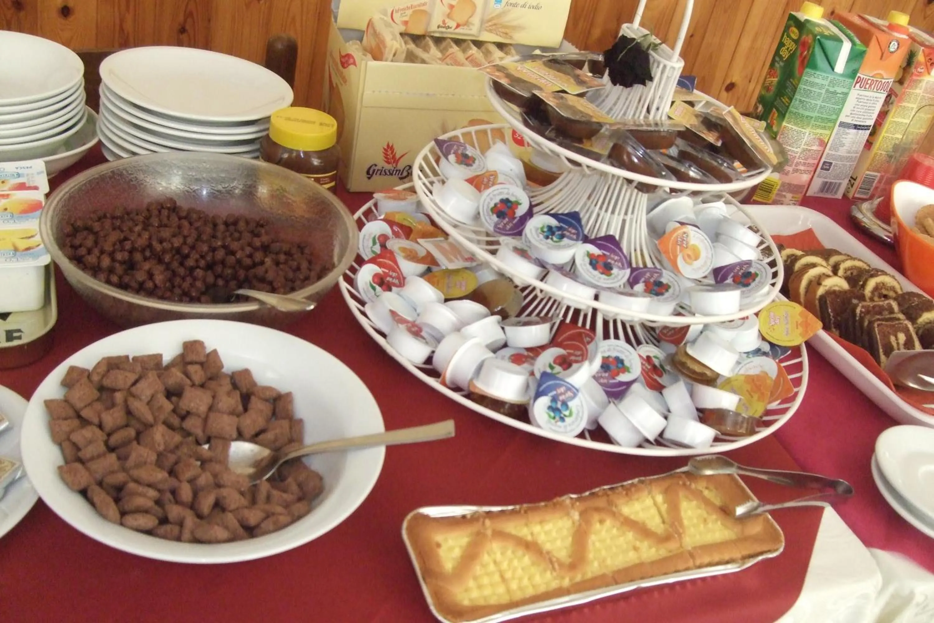 Food and drinks in Villa Lavinia