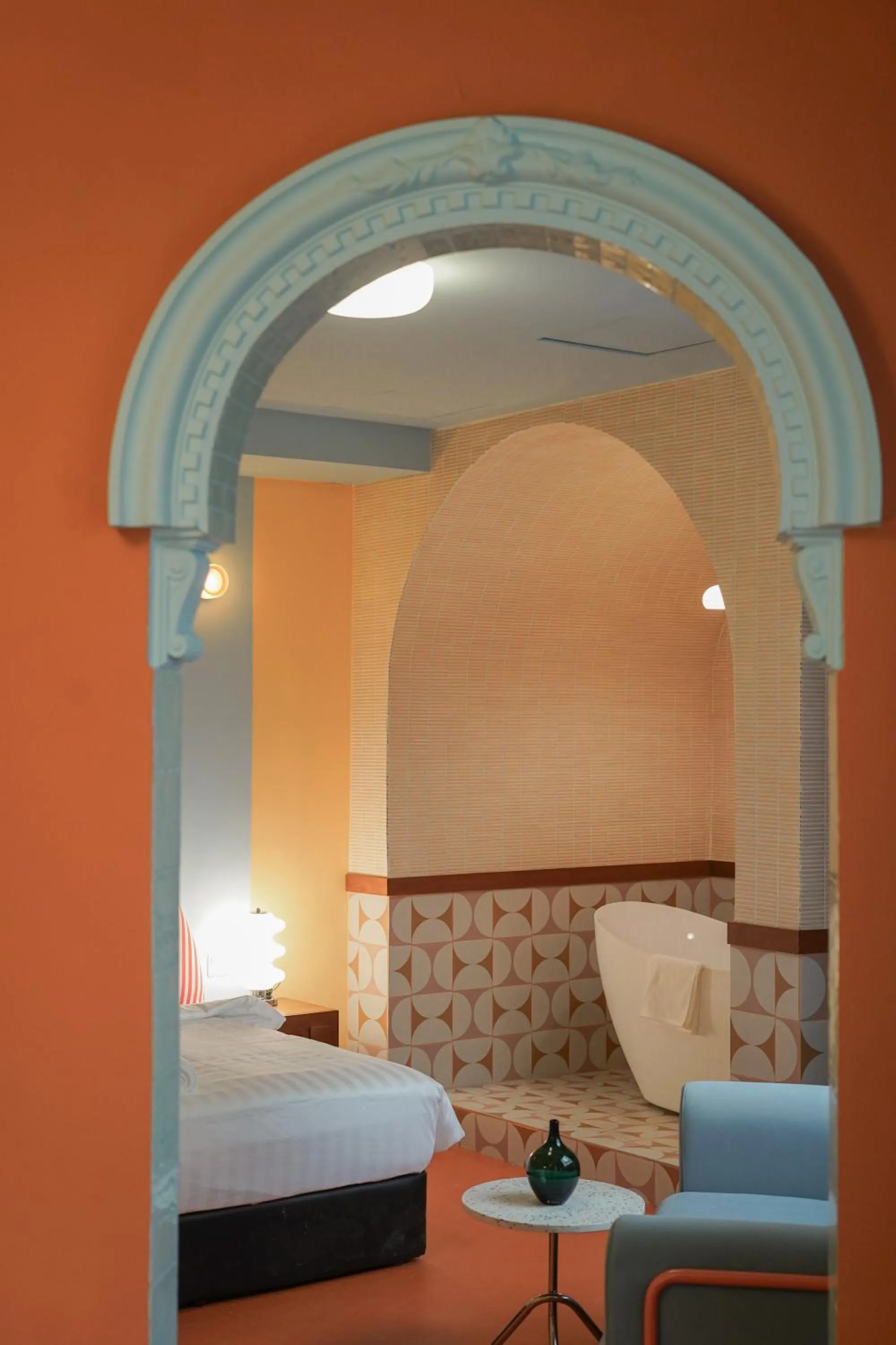 Bed in The Très Hotel