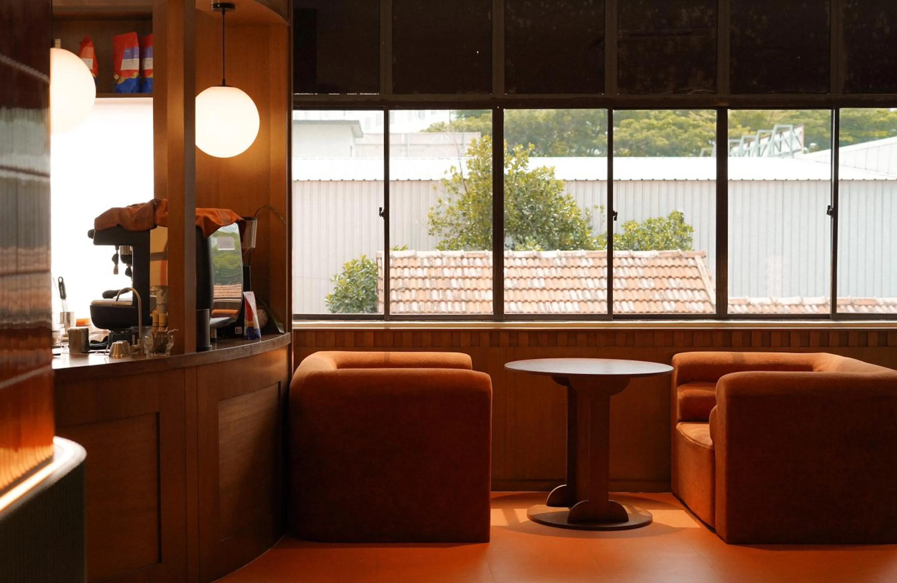 Restaurant/places to eat in The Très Hotel