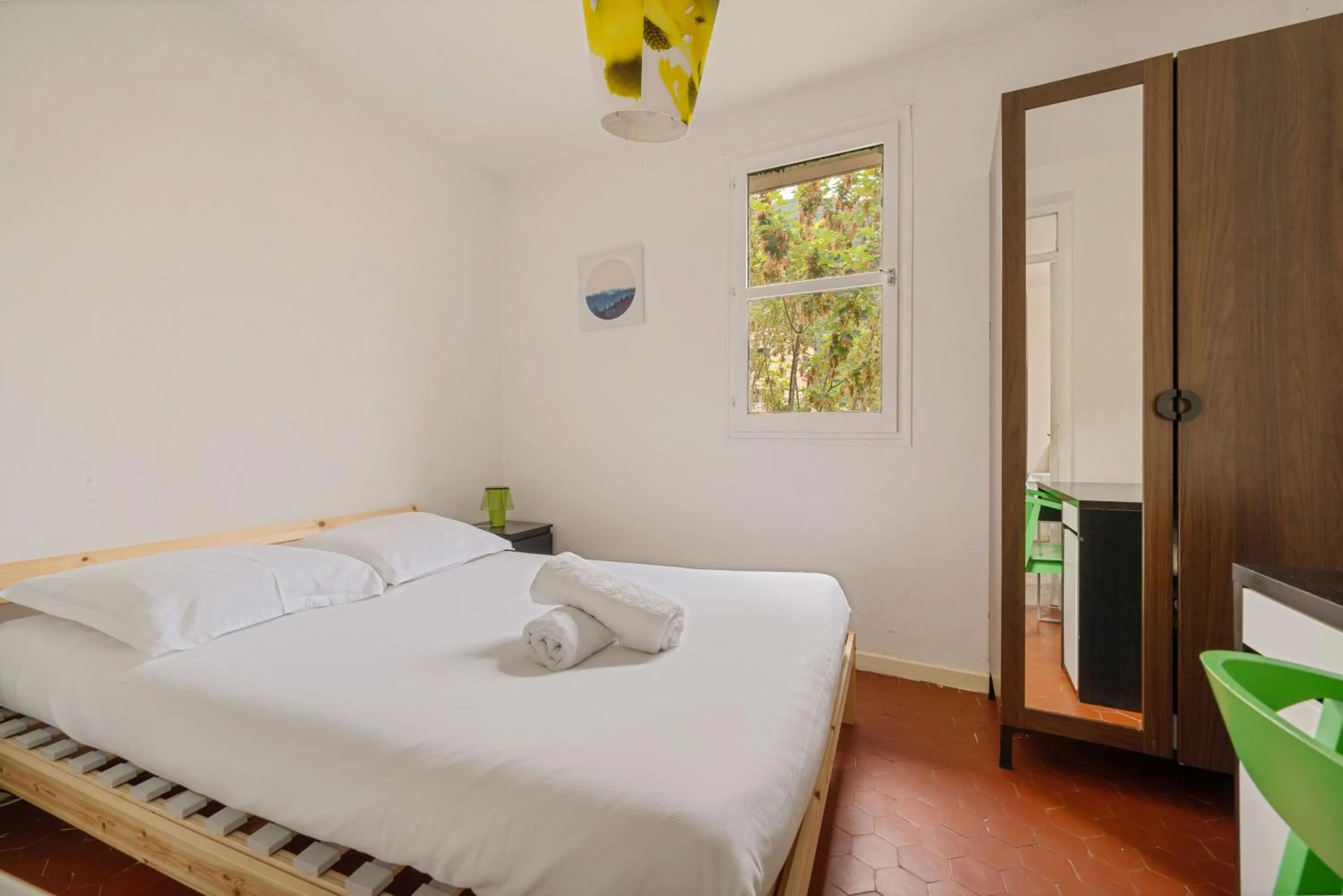 Bedroom, Bed in Alexandra Apartments