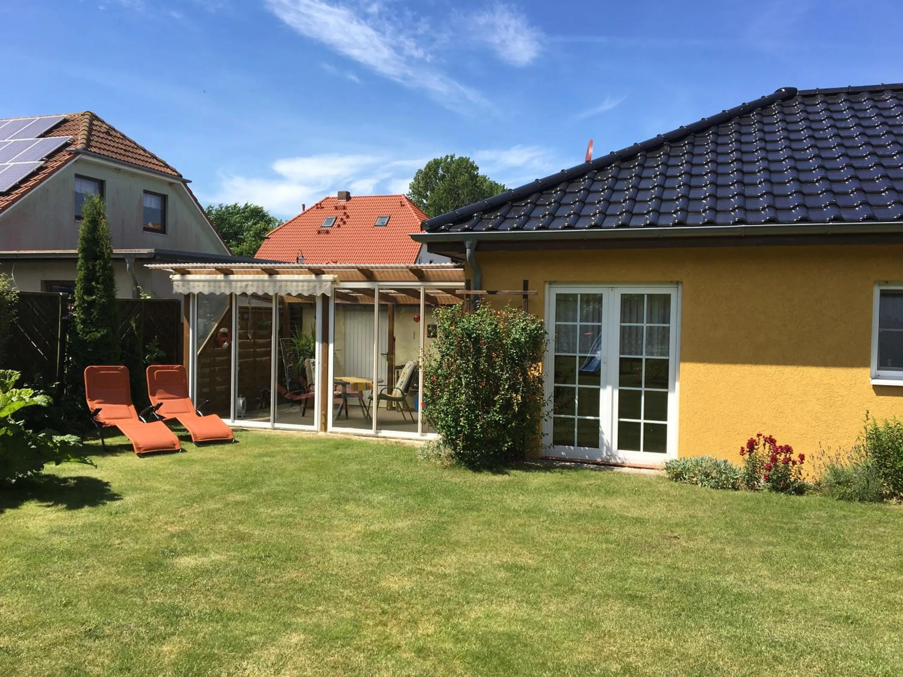 Property building in Möllis Apartment am Jasmund-Nationalpark