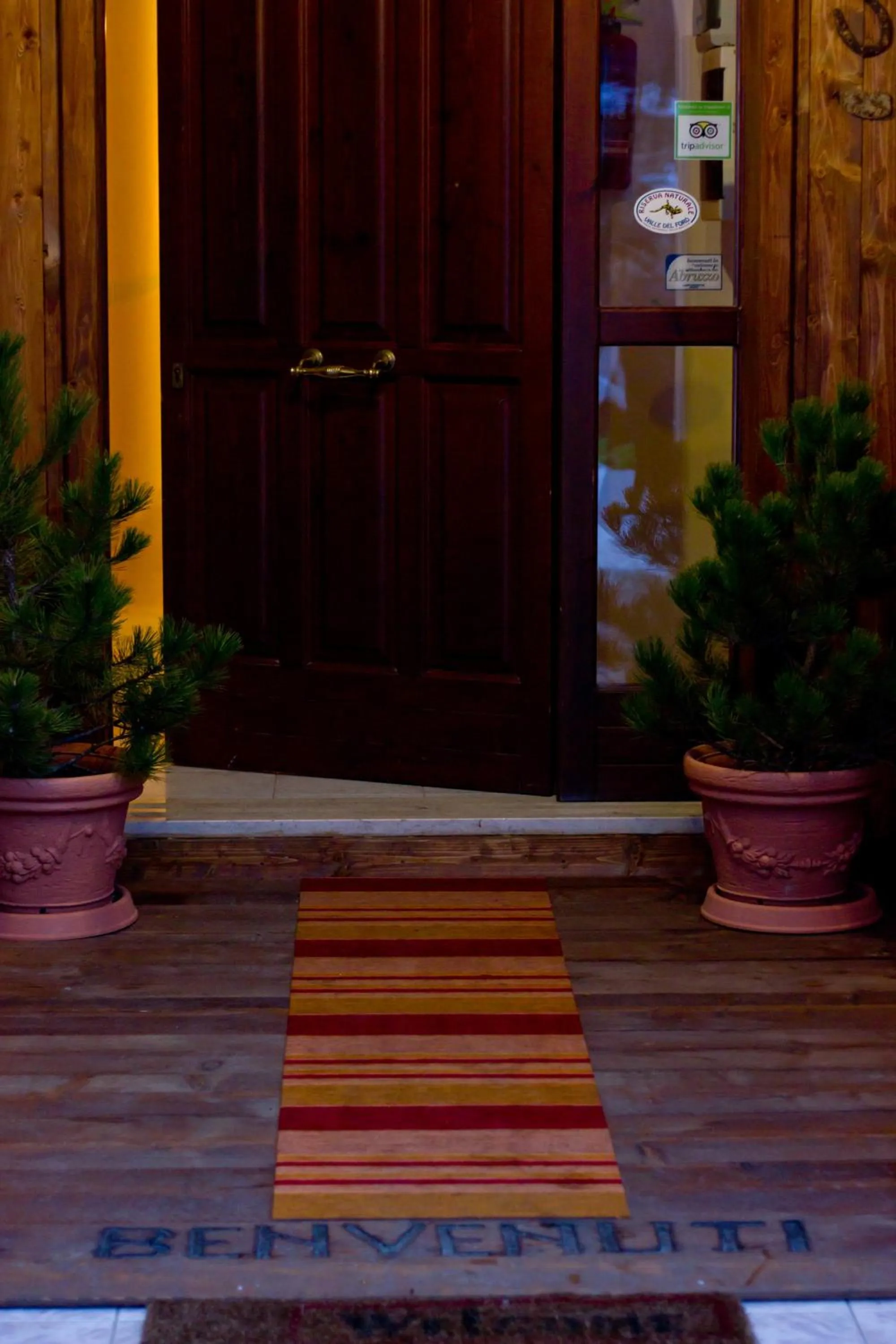 Facade/entrance in Residence Praetorium Maiella Park