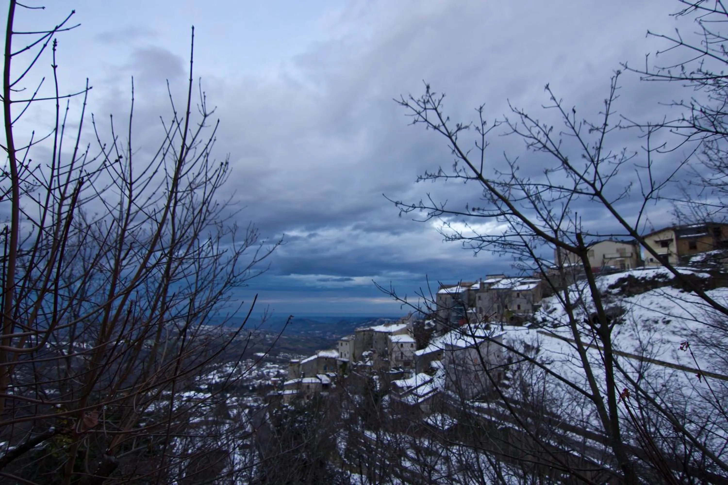 Natural landscape in Residence Praetorium Maiella Park