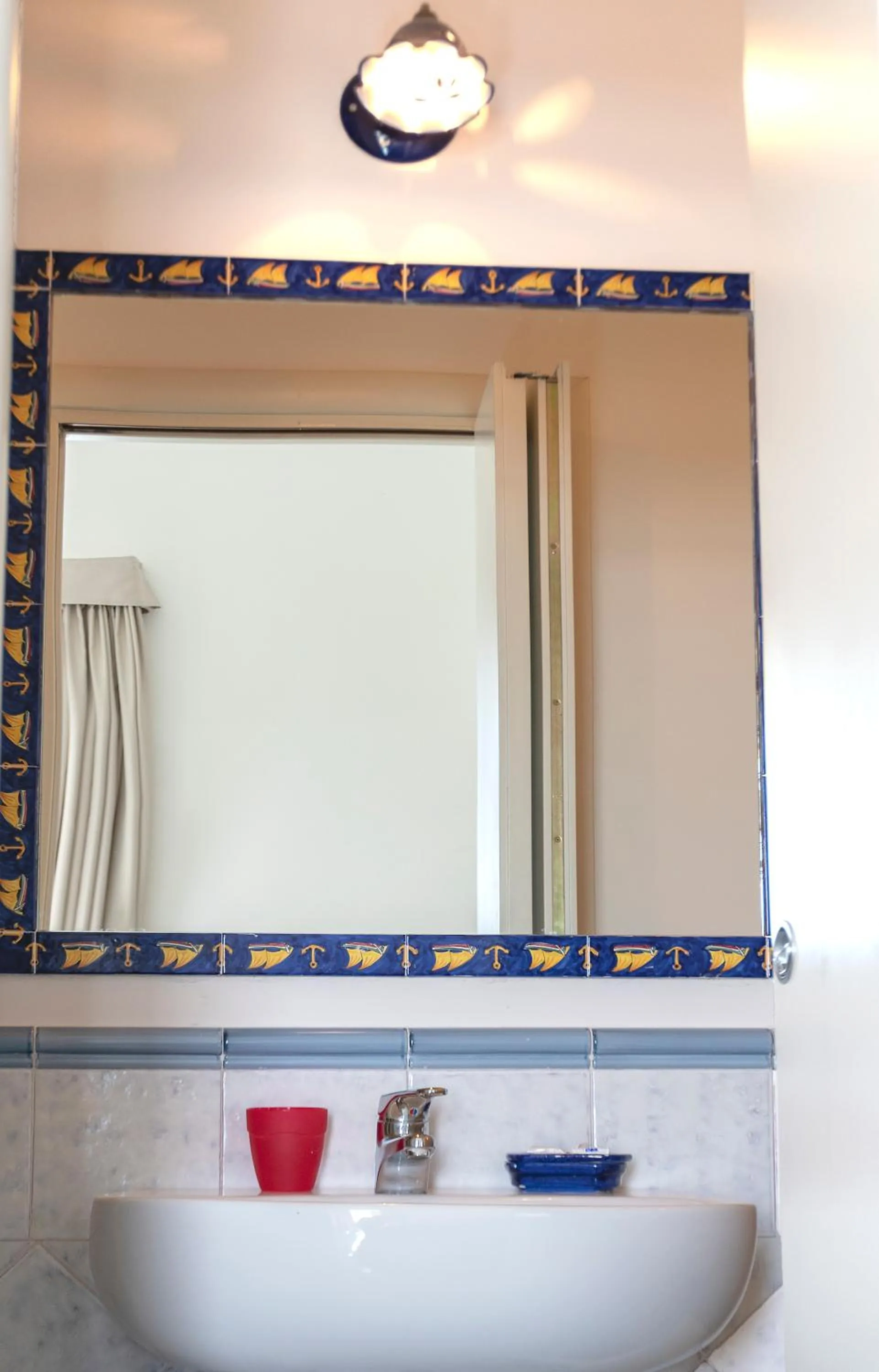 Bathroom in B&B Il Porticciolo di Amalfi