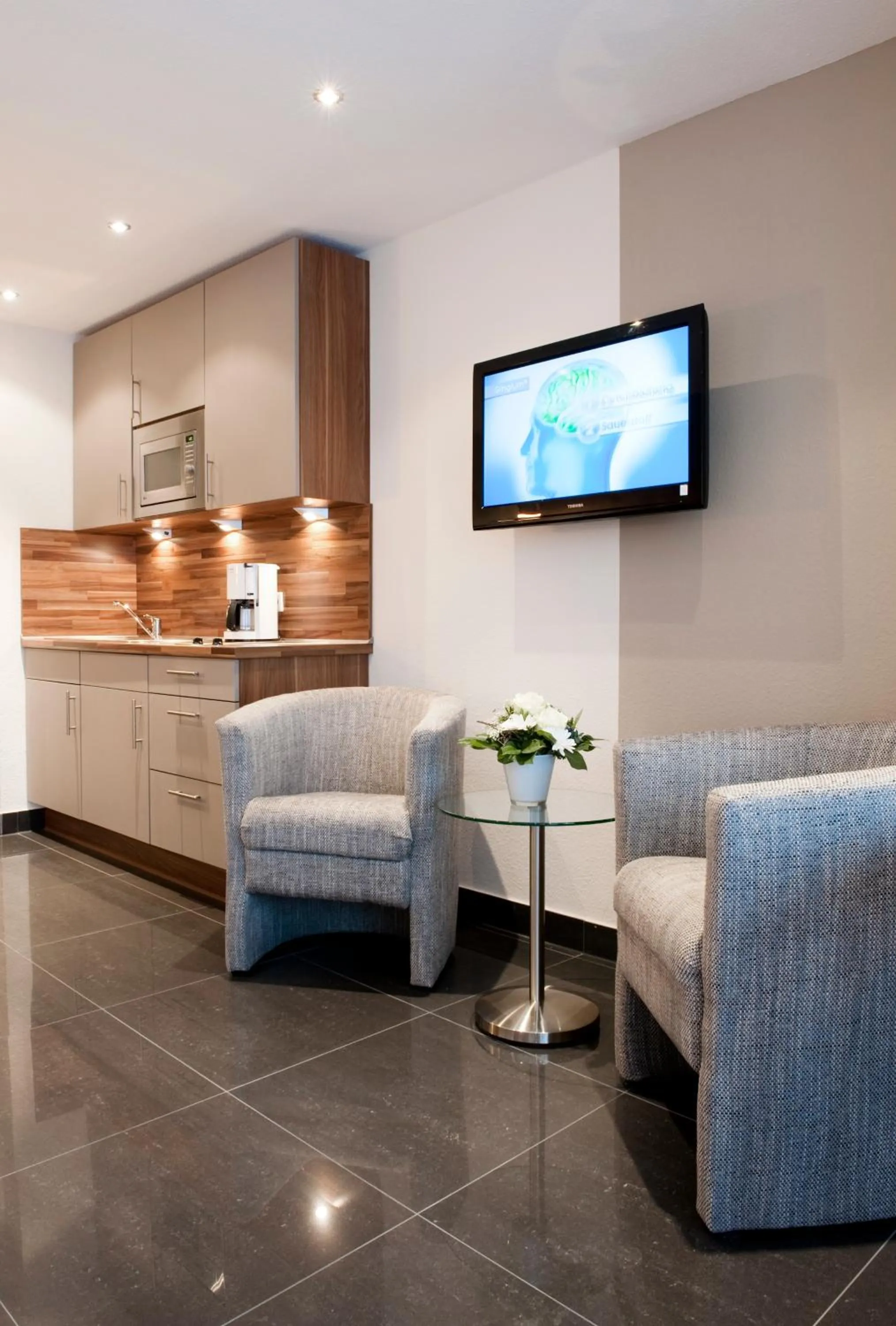 Seating area in Appartements am Kleeblatt