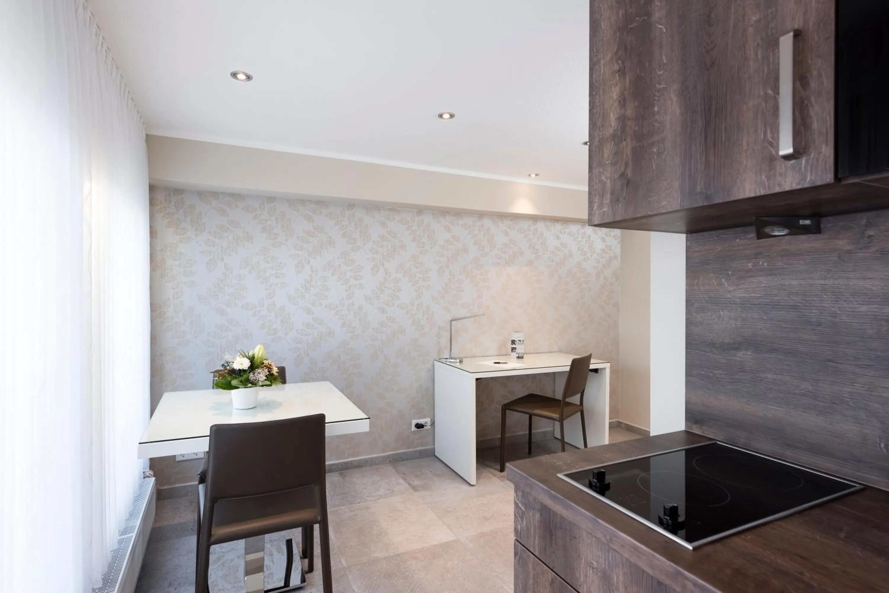 Dining area in Appartements am Kleeblatt