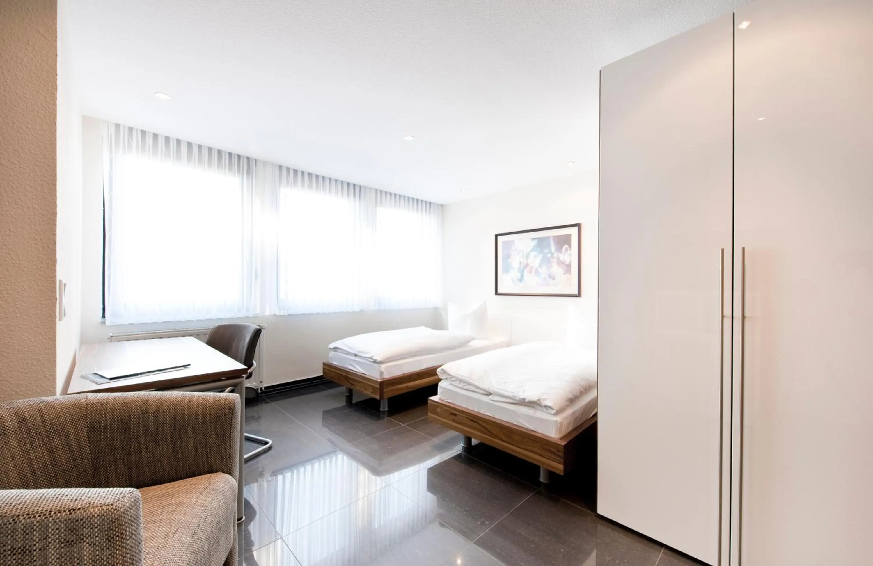 Bedroom, Bed in Appartements am Kleeblatt