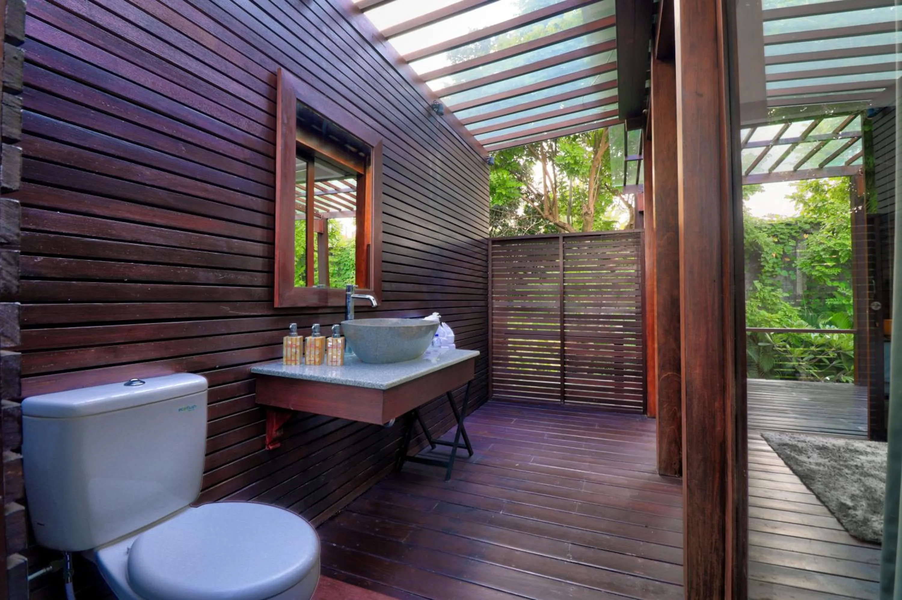 Bathroom in Beach Axis Villa, Seminyak