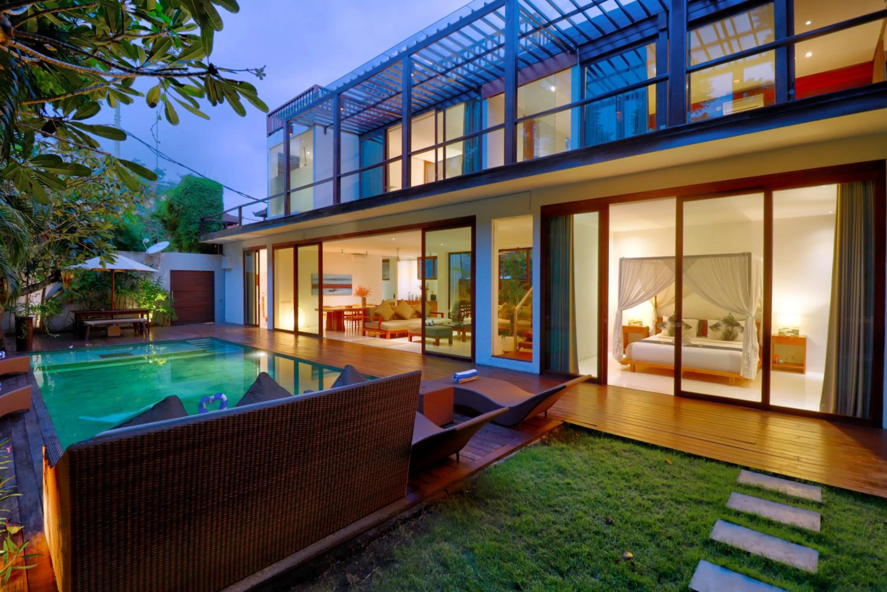 Property building in Beach Axis Villa, Seminyak