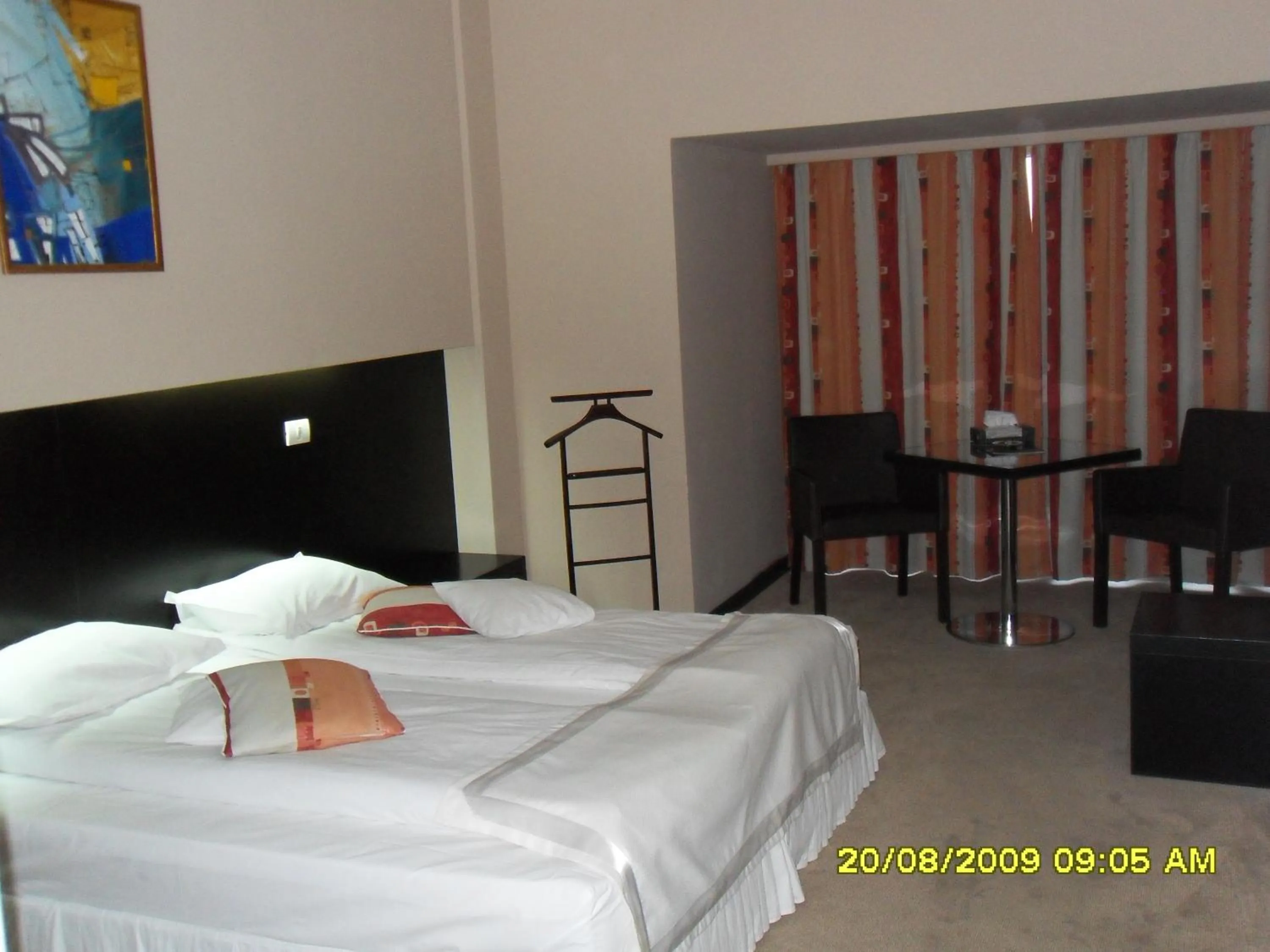 Bed in Hotel Delpack