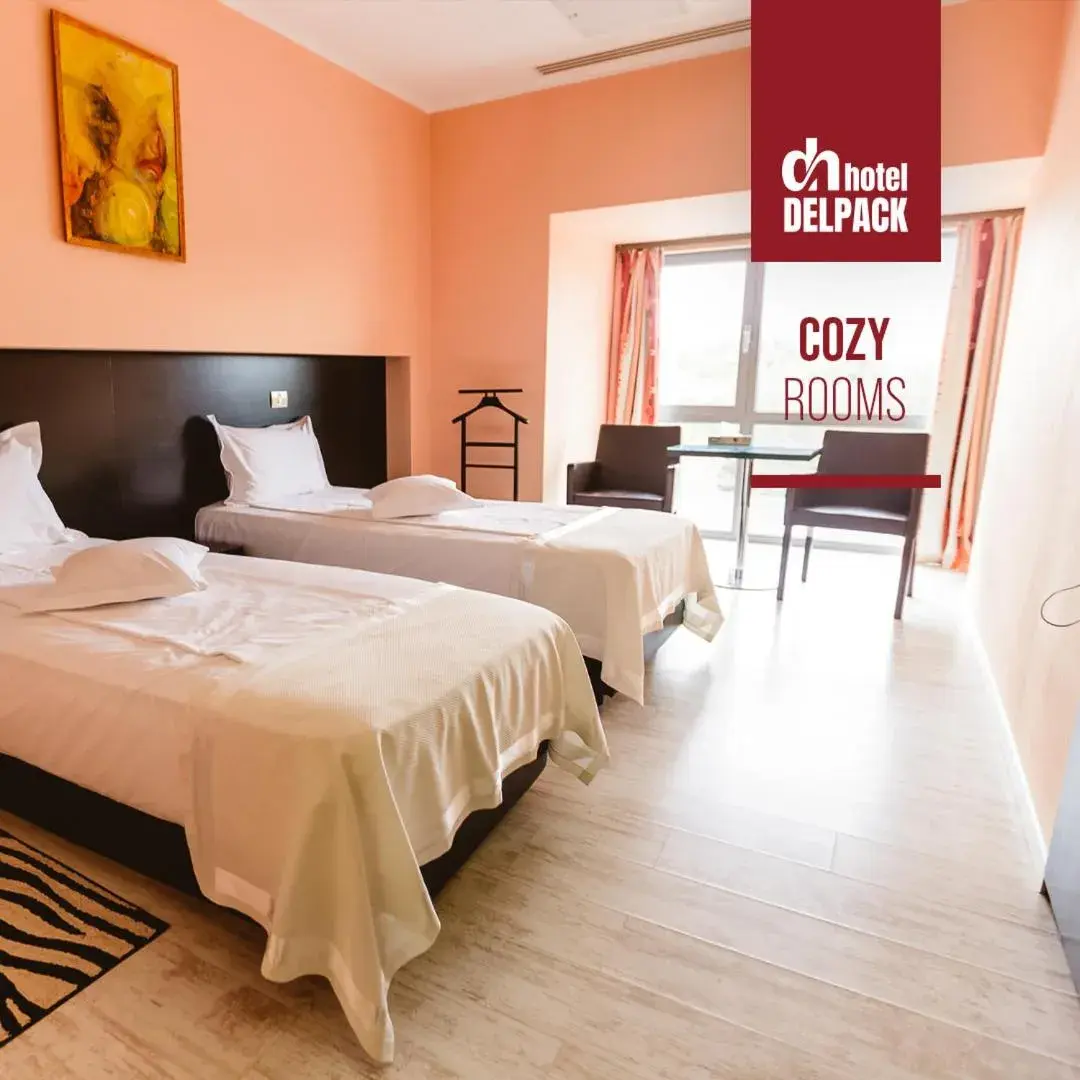 Twin Room - single occupancy in Hotel Delpack Twin Room - single occupancy in Hotel Delpack